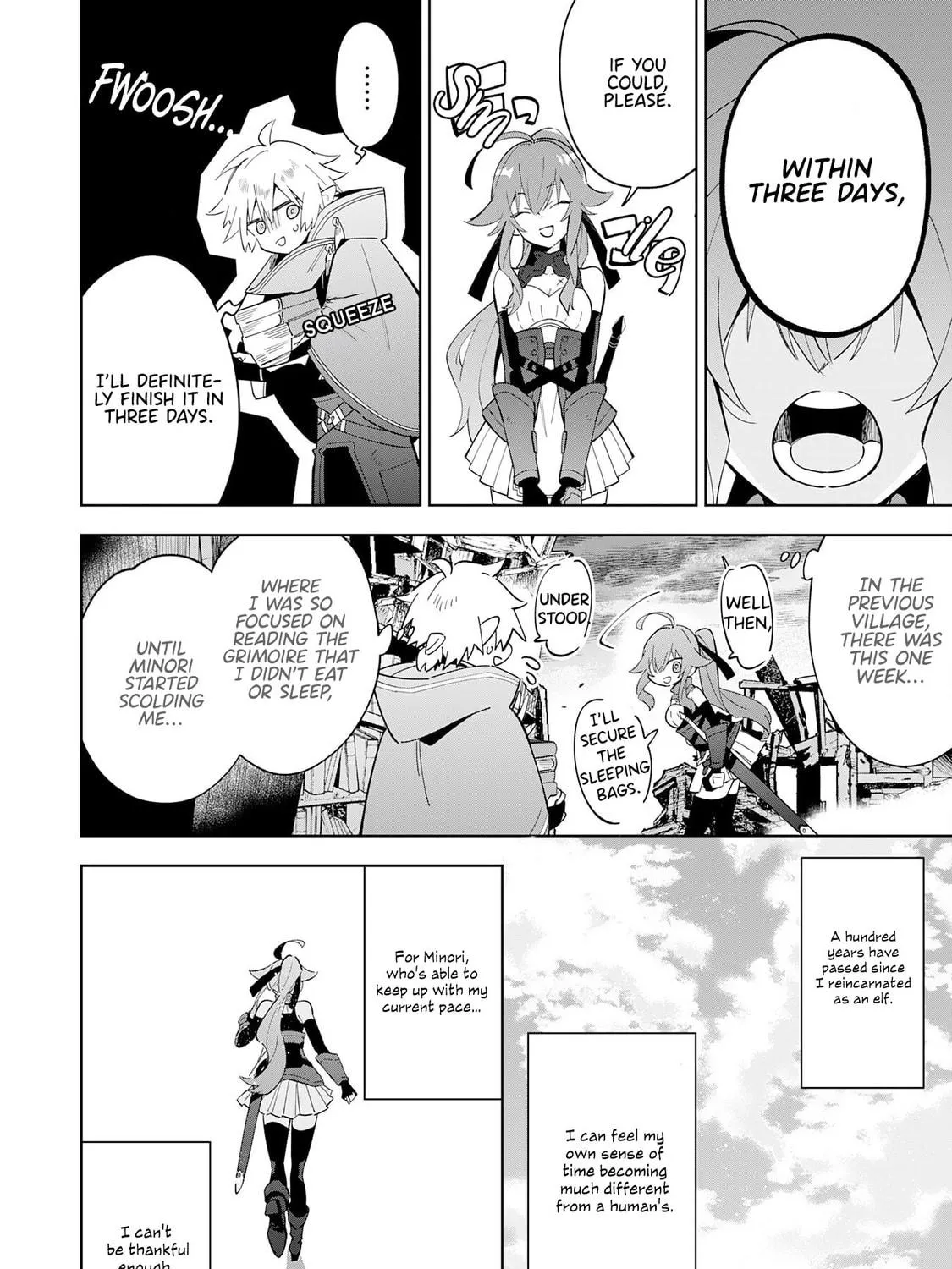 Majutsu wo Kiwamete Tabi ni Deta Tensei Elf, Moteamashita Jumyou de Ikeru Densetsu to naru Chapter 16 page 9 - 