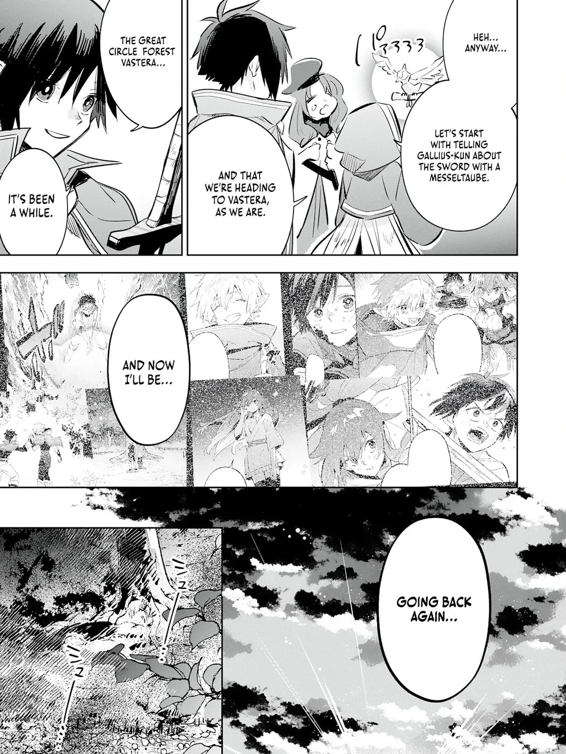Majutsu wo Kiwamete Tabi ni Deta Tensei Elf, Moteamashita Jumyou de Ikeru Densetsu to naru Chapter 19 page 55 - 