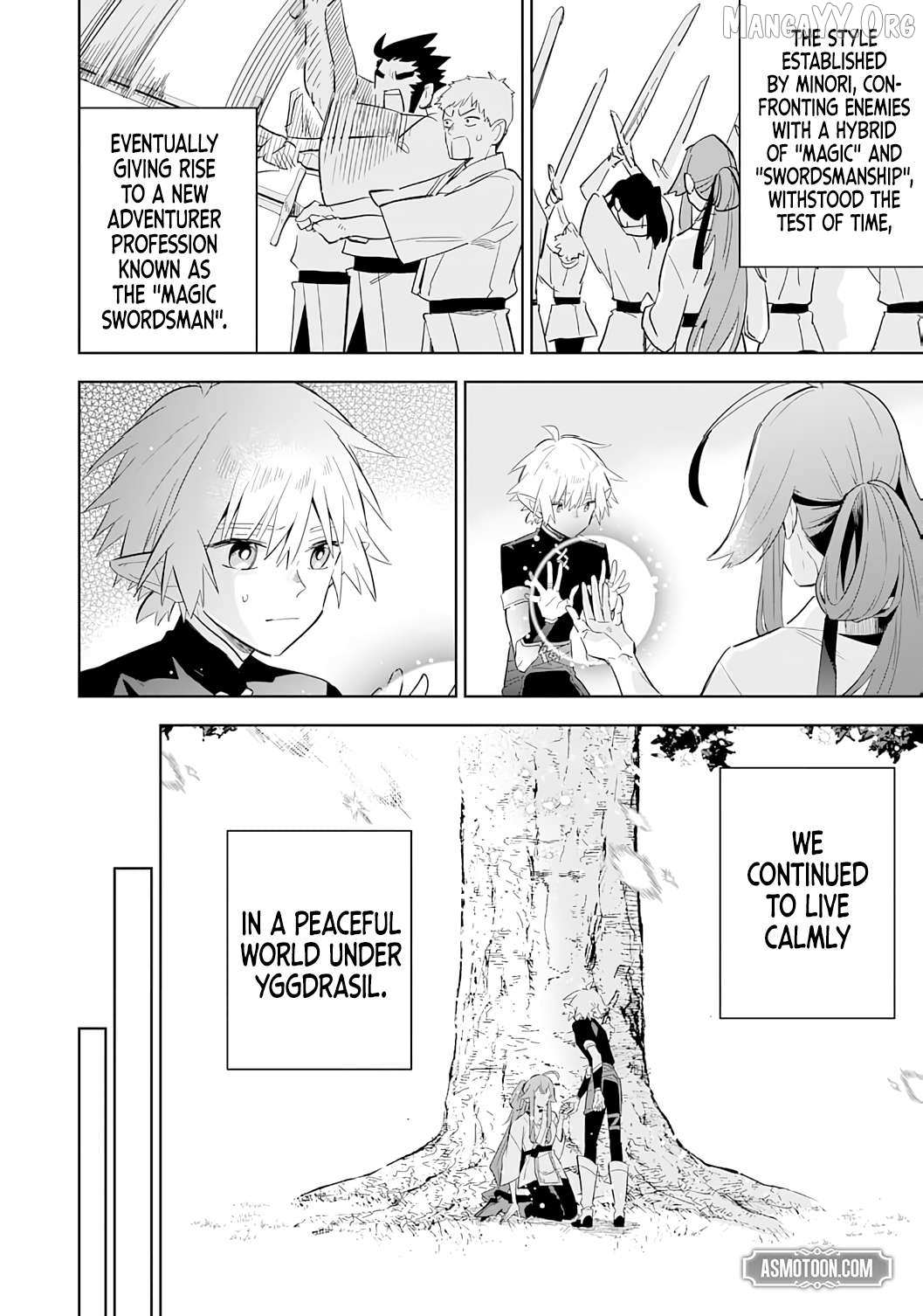 Majutsu wo Kiwamete Tabi ni Deta Tensei Elf, Moteamashita Jumyou de Ikeru Densetsu to naru Chapter 26 page 29 - 