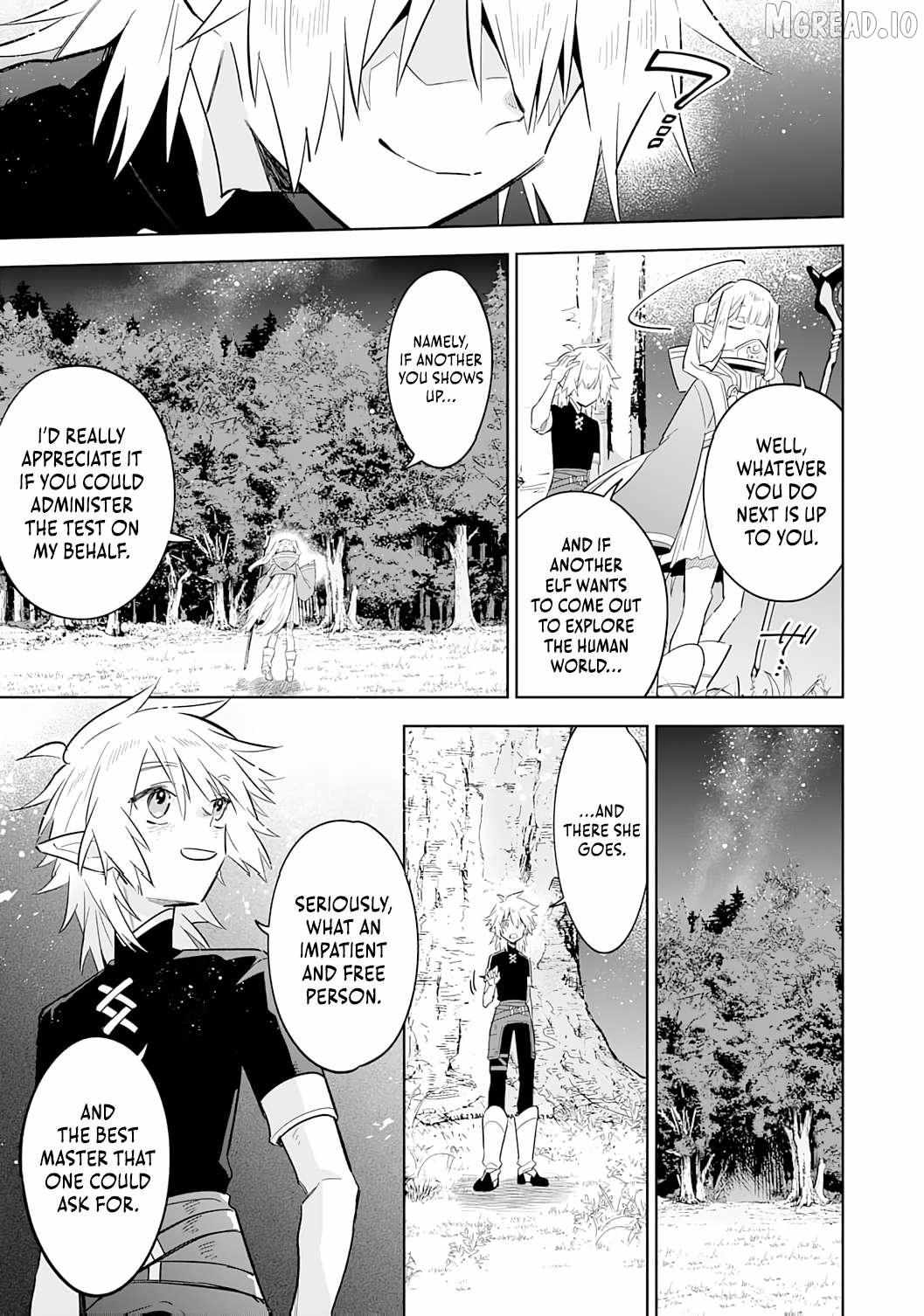 Majutsu wo Kiwamete Tabi ni Deta Tensei Elf, Moteamashita Jumyou de Ikeru Densetsu to naru Chapter 27 page 33 - 
