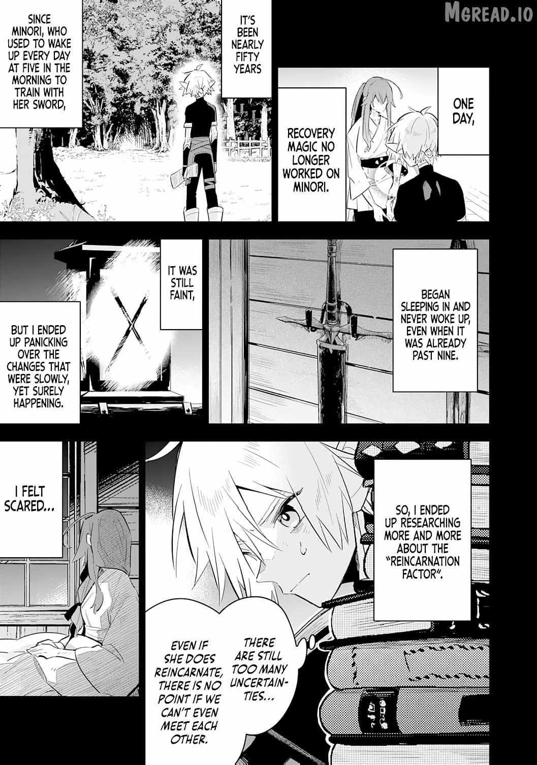 Majutsu wo Kiwamete Tabi ni Deta Tensei Elf, Moteamashita Jumyou de Ikeru Densetsu to naru Chapter 27 page 10 - 