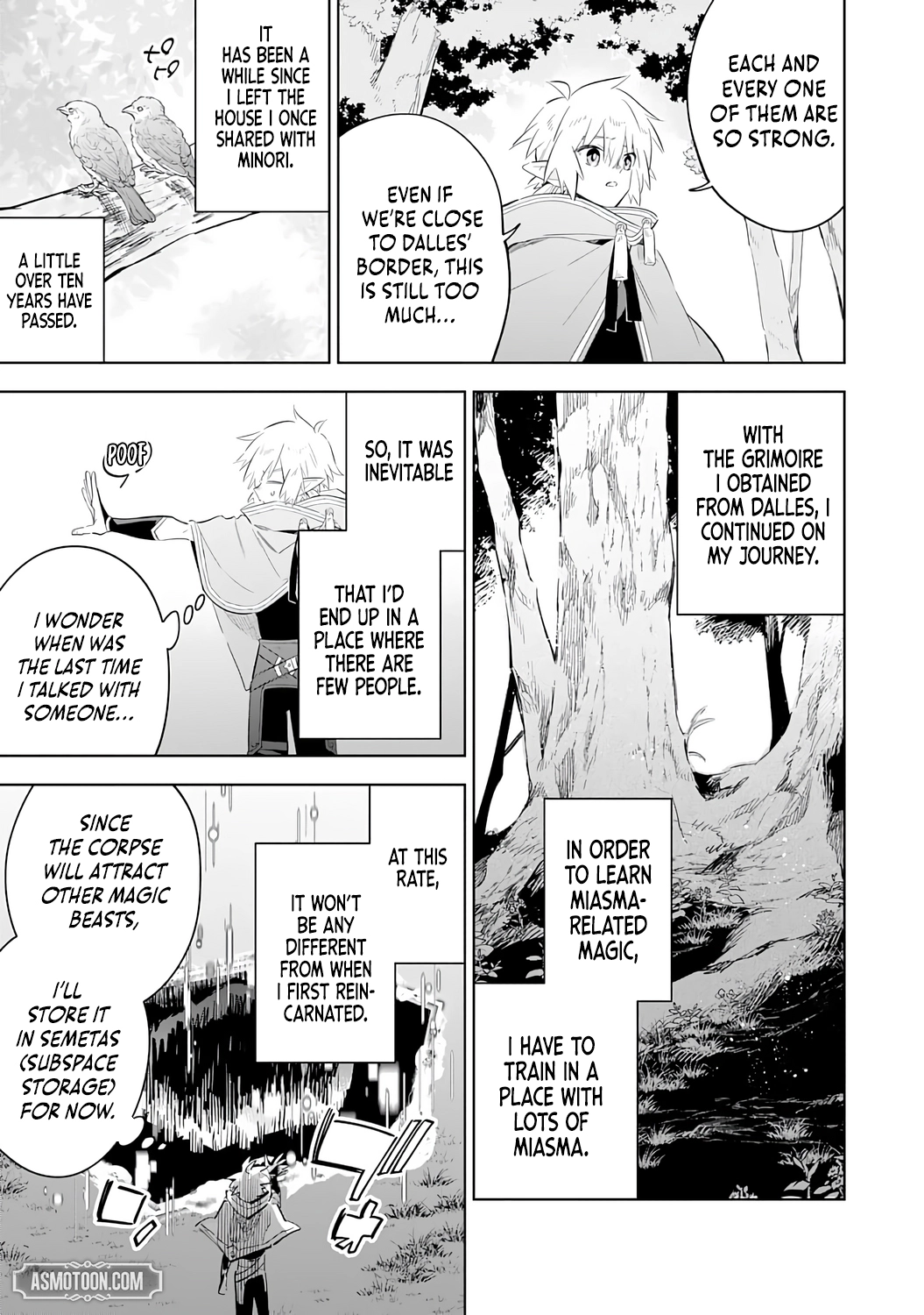 Majutsu wo Kiwamete Tabi ni Deta Tensei Elf, Moteamashita Jumyou de Ikeru Densetsu to naru Chapter 28 page 8 - 