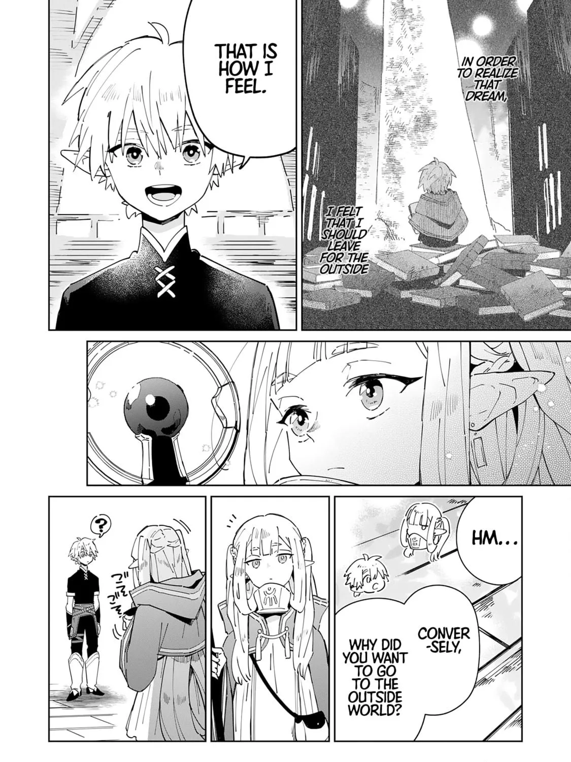 Majutsu wo Kiwamete Tabi ni Deta Tensei Elf, Moteamashita Jumyou de Ikeru Densetsu to naru Chapter 3 page 35 - 