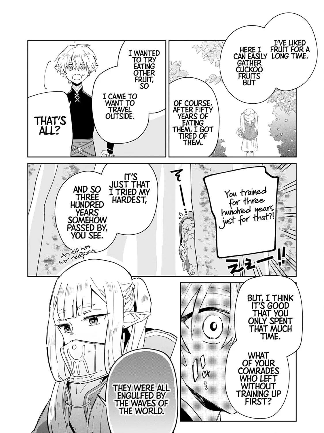 Majutsu wo Kiwamete Tabi ni Deta Tensei Elf, Moteamashita Jumyou de Ikeru Densetsu to naru Chapter 3 page 39 - 