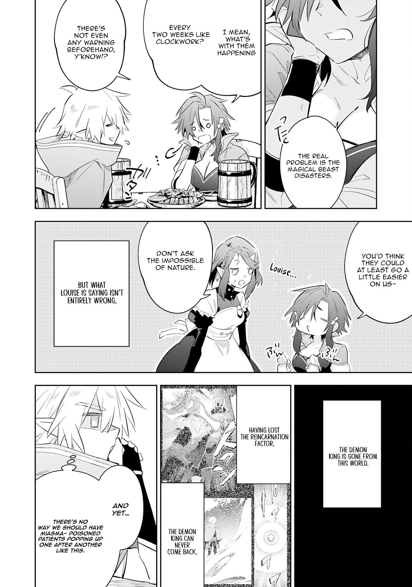 Majutsu wo Kiwamete Tabi ni Deta Tensei Elf, Moteamashita Jumyou de Ikeru Densetsu to naru Chapter 30 page 9 - 