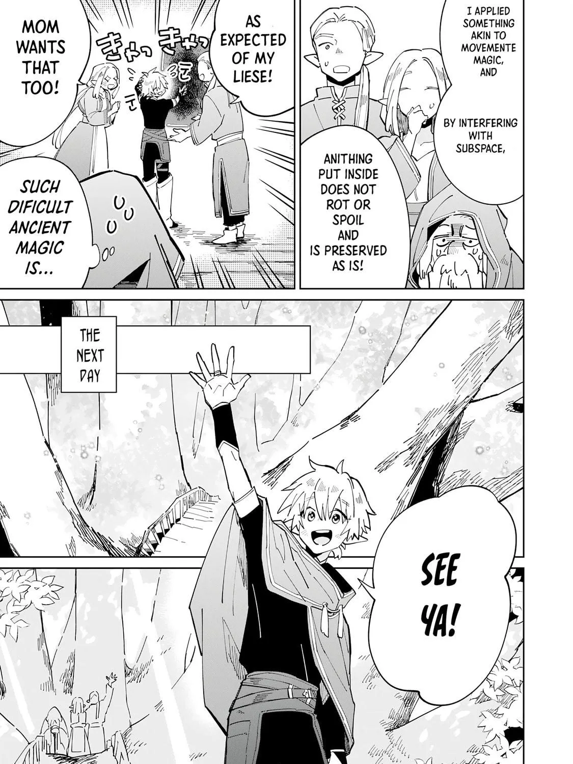 Majutsu wo Kiwamete Tabi ni Deta Tensei Elf, Moteamashita Jumyou de Ikeru Densetsu to naru Chapter 4 page 22 - 
