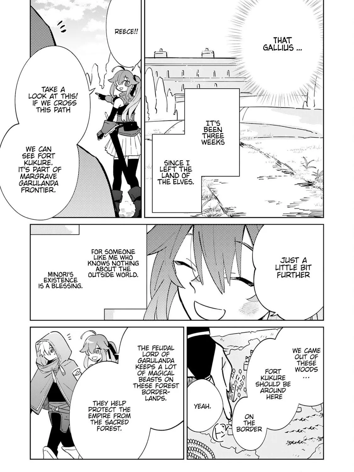 Majutsu wo Kiwamete Tabi ni Deta Tensei Elf, Moteamashita Jumyou de Ikeru Densetsu to naru Chapter 5 page 7 - 