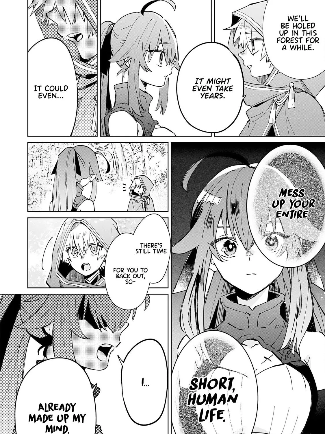 Majutsu wo Kiwamete Tabi ni Deta Tensei Elf, Moteamashita Jumyou de Ikeru Densetsu to naru Chapter 6 page 48 - 