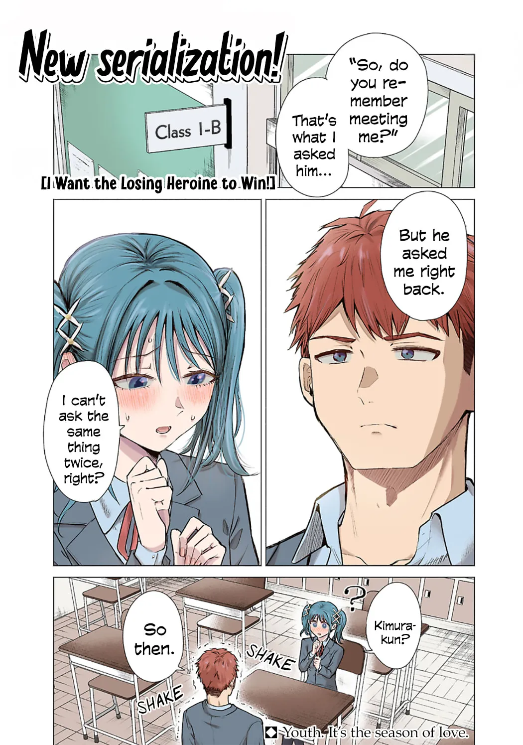 Make Heroine wo Katasetai!! Chapter 1 page 1 - 