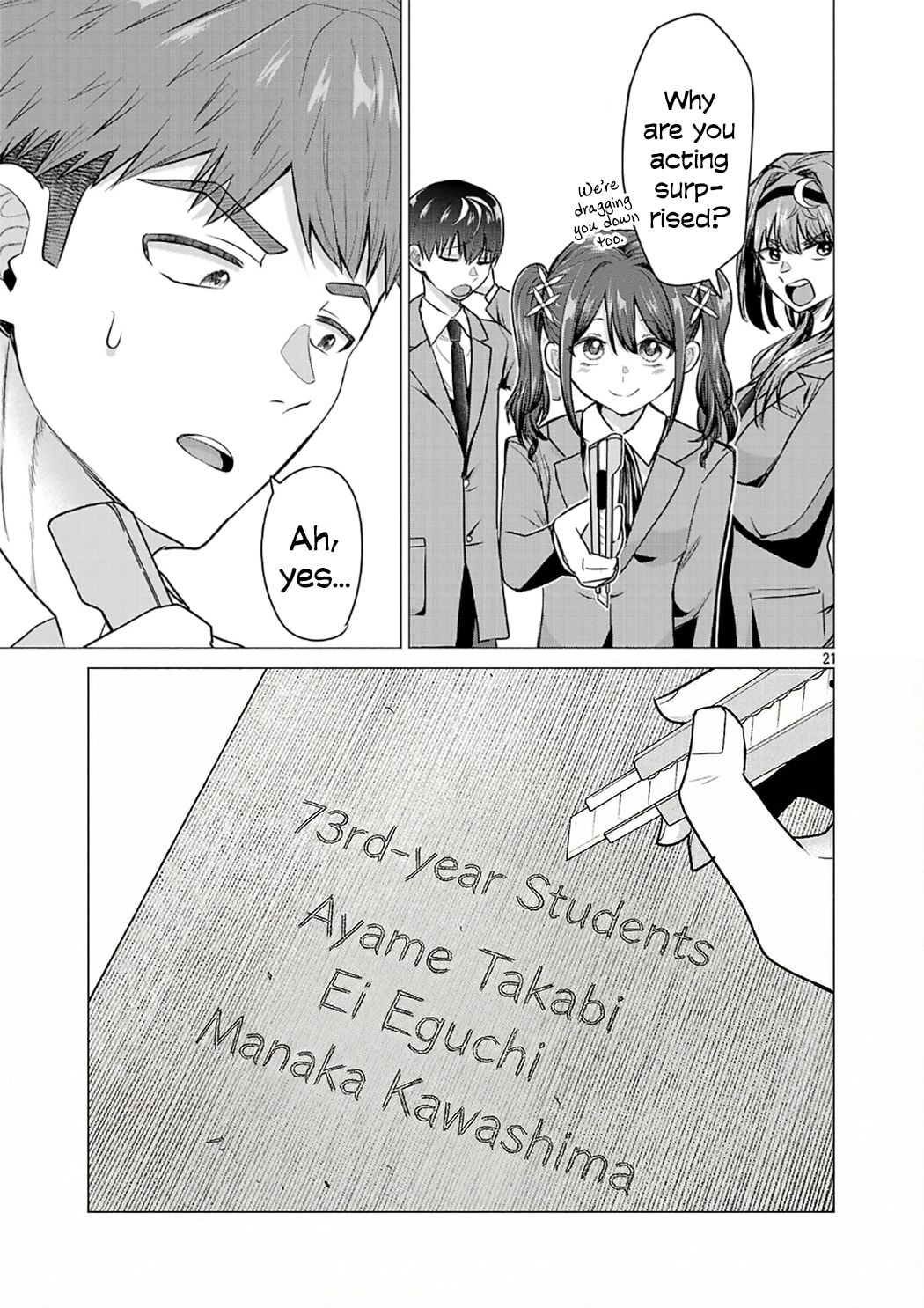 Make Heroine wo Katasetai!! Chapter 10 page 21 - 