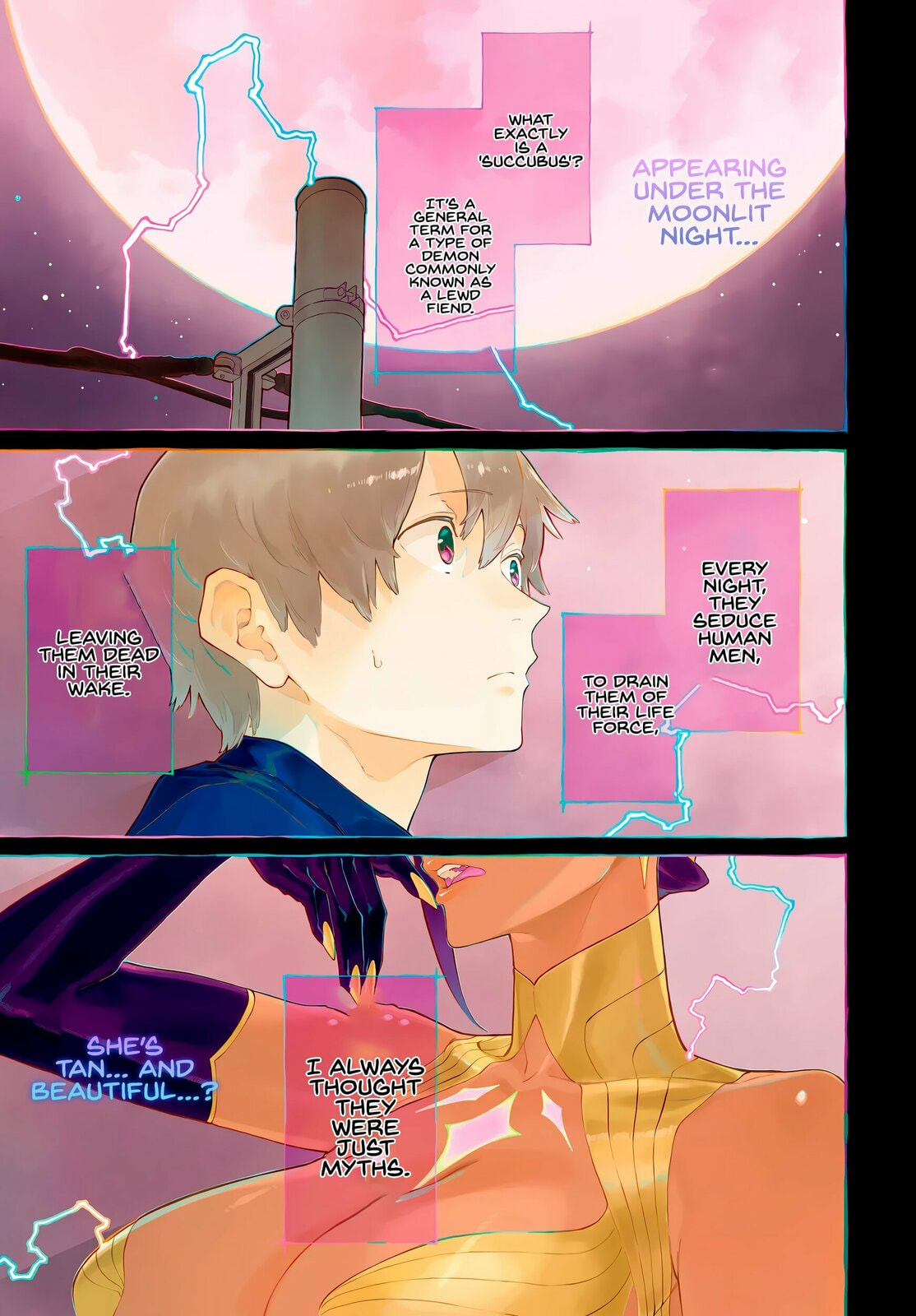 Make Succu × Lillia no Bimi naru Yoru Chapter 1 page 1 - 