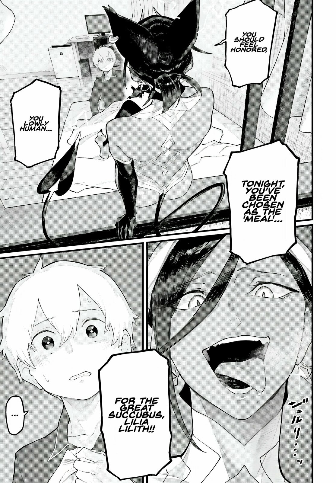 Make Succu × Lillia no Bimi naru Yoru Chapter 1 page 3 - 