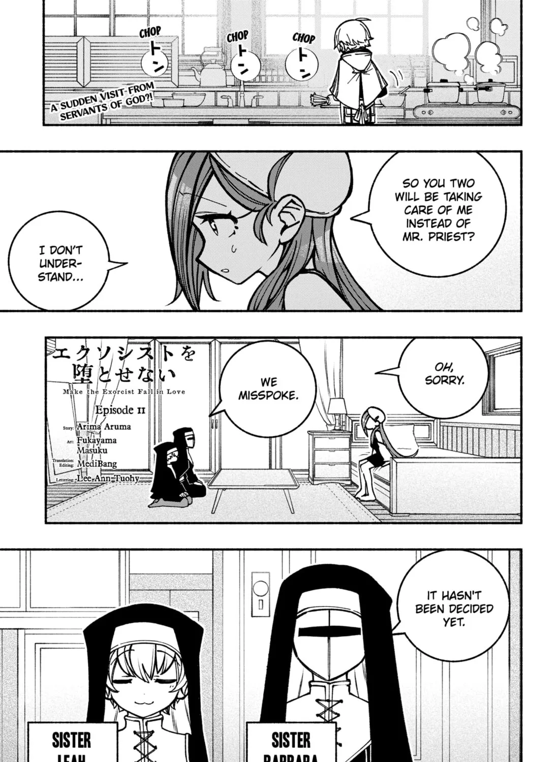 Make the Exorcist Fall in Love Chapter 11 page 1 - 