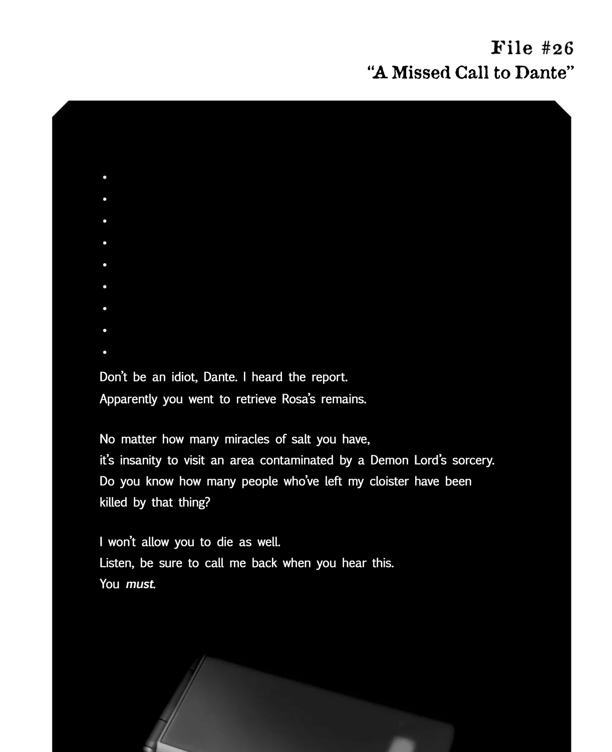 Make the Exorcist Fall in Love Chapter 26.6 page 1 - 