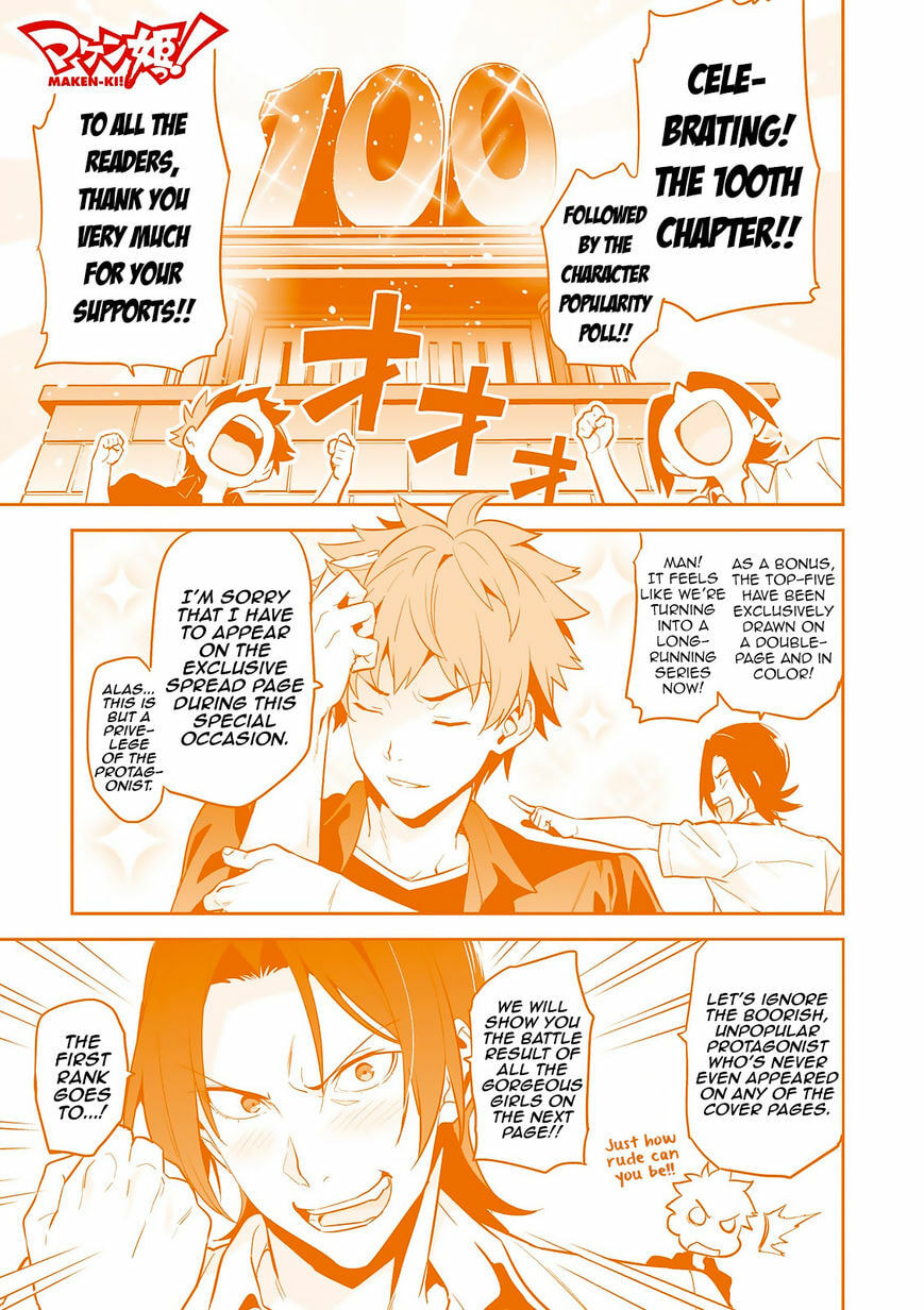 Maken-ki! - Inaho to Yukai na Nakamatachi- Chapter 100 page 2 - 