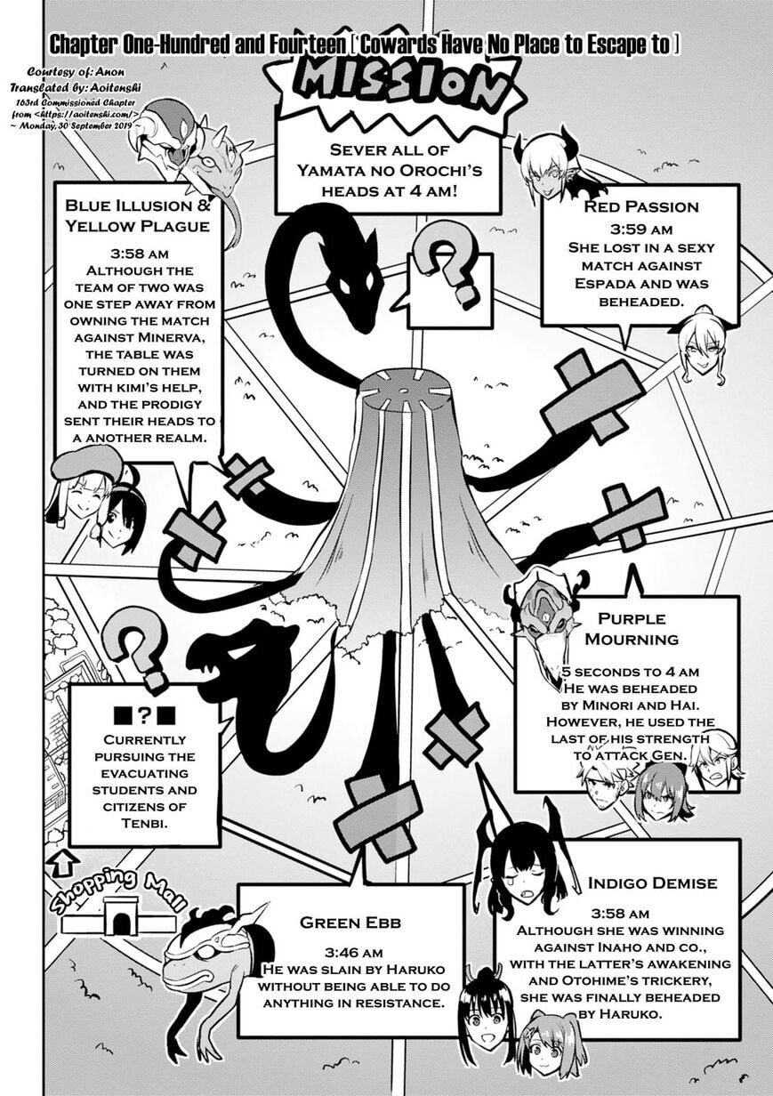 Maken-ki! - Inaho to Yukai na Nakamatachi- Chapter 114 page 8 - 