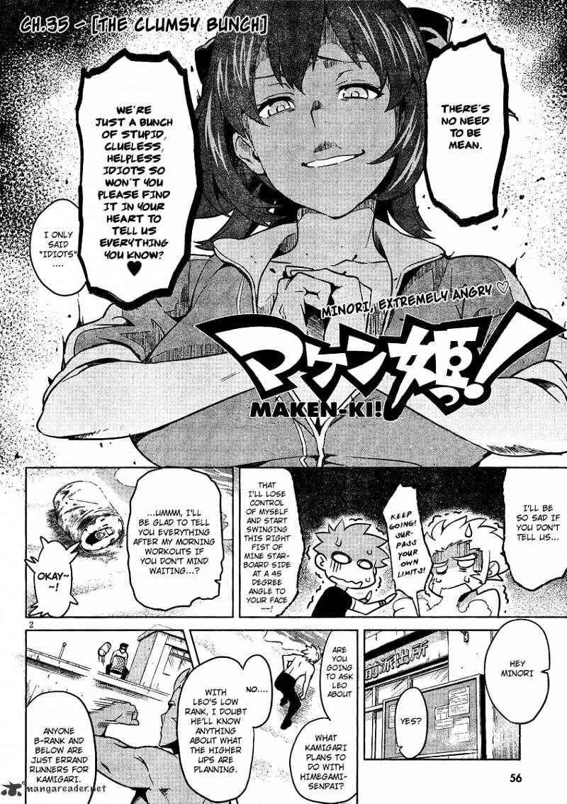 Maken-ki! - Inaho to Yukai na Nakamatachi- Chapter 35 page 4 - 