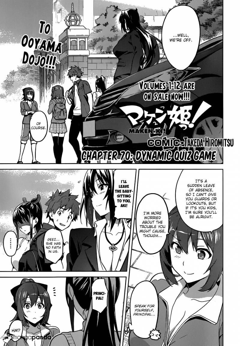 Maken-ki! - Inaho to Yukai na Nakamatachi- Chapter 70 page 2 - 