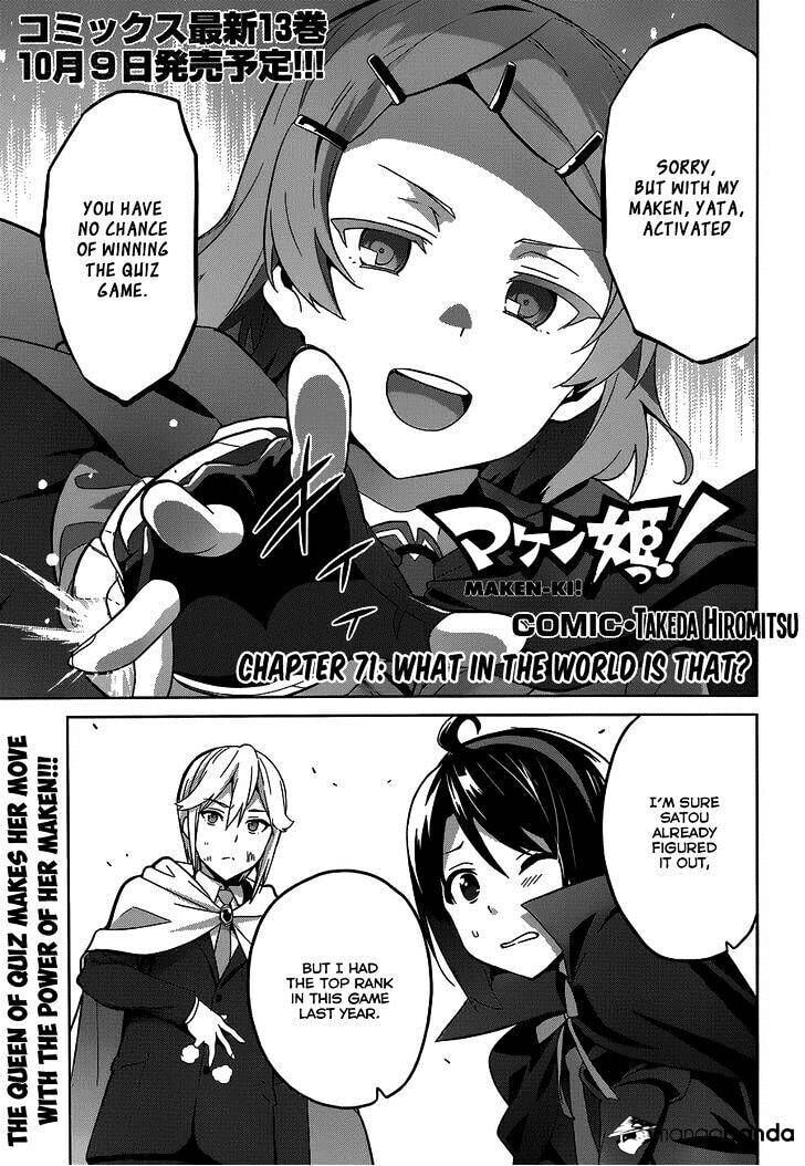 Maken-ki! - Inaho to Yukai na Nakamatachi- Chapter 71 page 3 - 