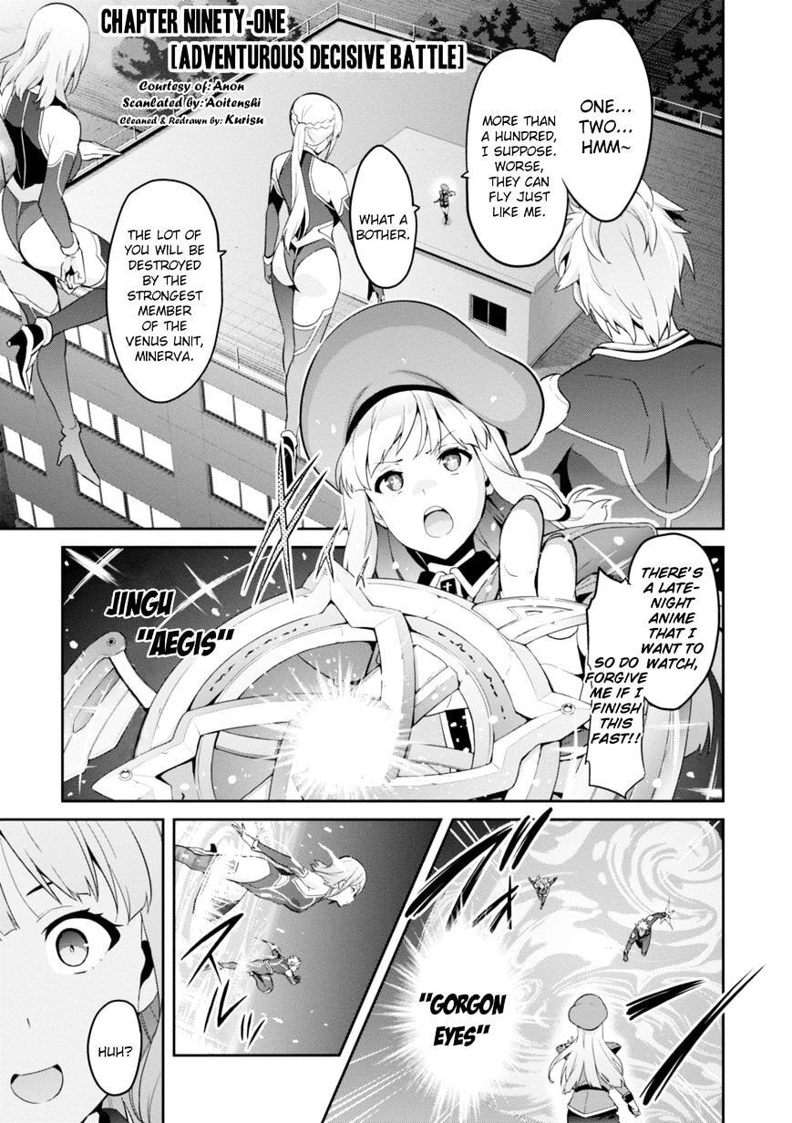 Maken-ki! - Inaho to Yukai na Nakamatachi- Chapter 91 page 1 - 