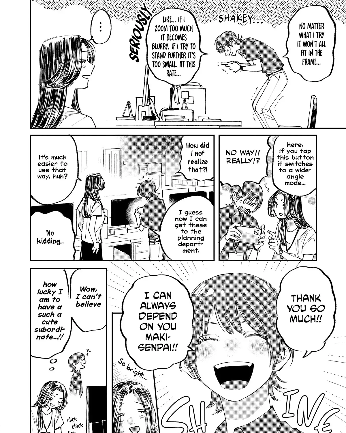 Maki-senpai Is Afraid of Harassment! Chapter 1 page 11 - 