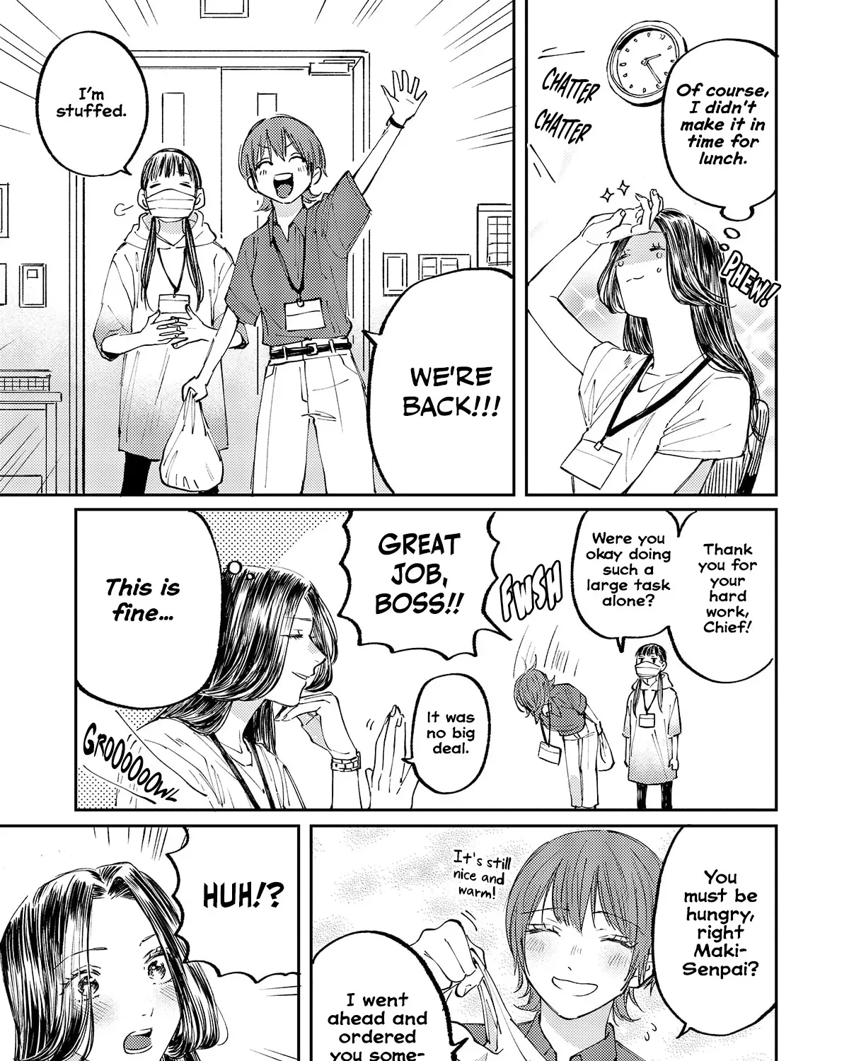 Maki-senpai Is Afraid of Harassment! Chapter 1 page 37 - 