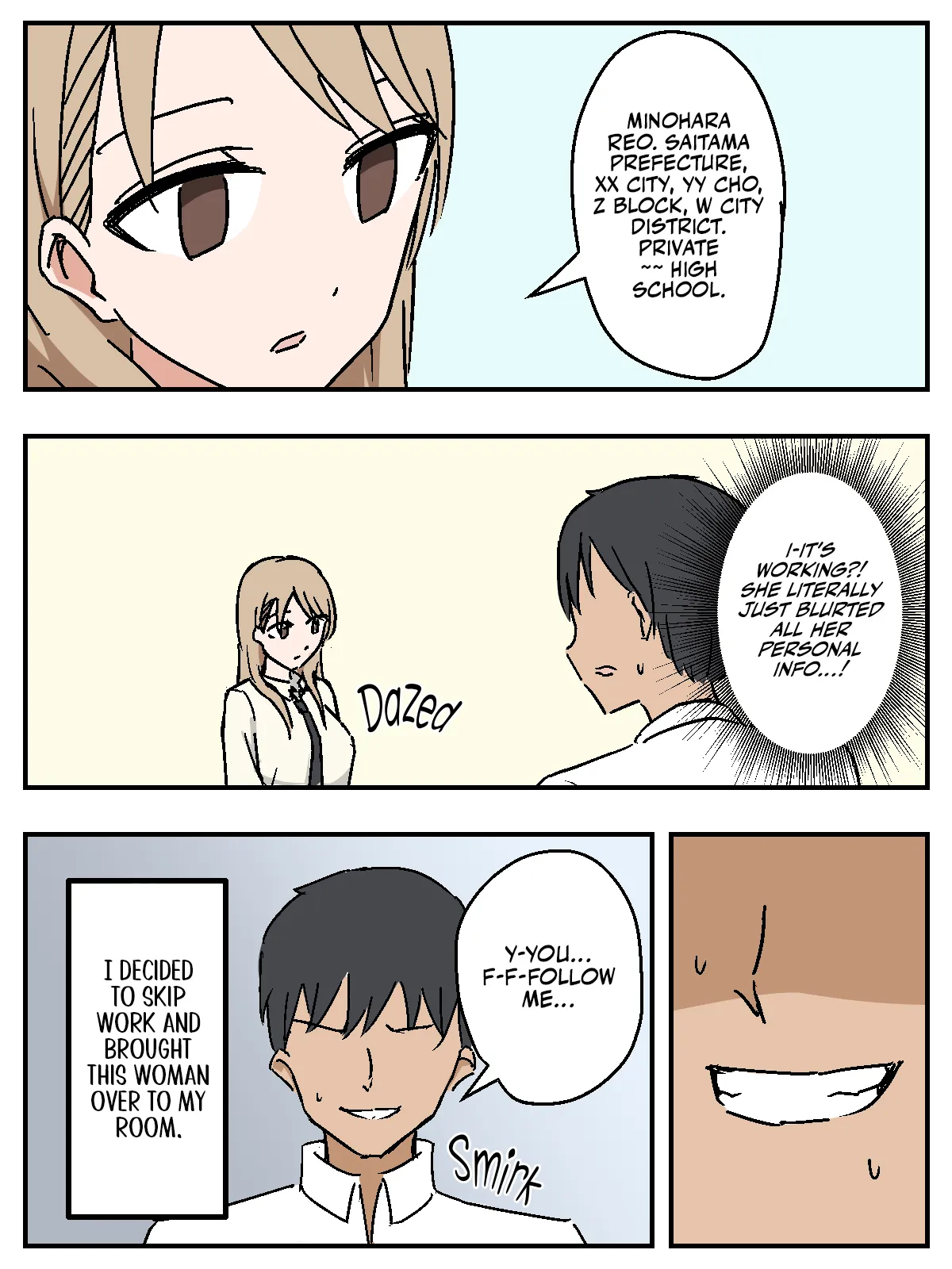 Making a Woman Into a Fucktoy Chapter 1 page 10 - 