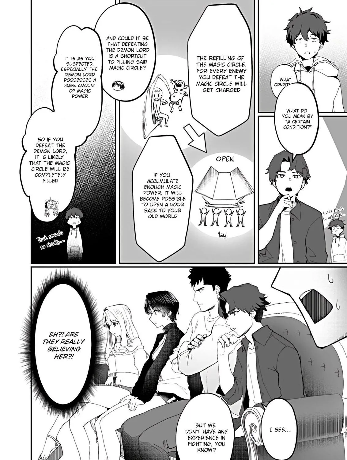 Makutsu no Ou ~Yomei Ikkagetsu no Doutei, Mahou Shoujo Harem o Kizuite Ou e Kunrinsu~ Chapter 1 page 19 - 
