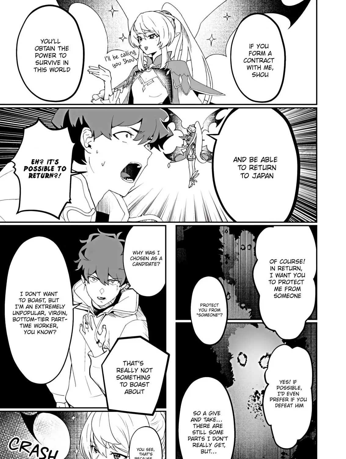 Makutsu no Ou ~Yomei Ikkagetsu no Doutei, Mahou Shoujo Harem o Kizuite Ou e Kunrinsu~ Chapter 1 page 37 - 