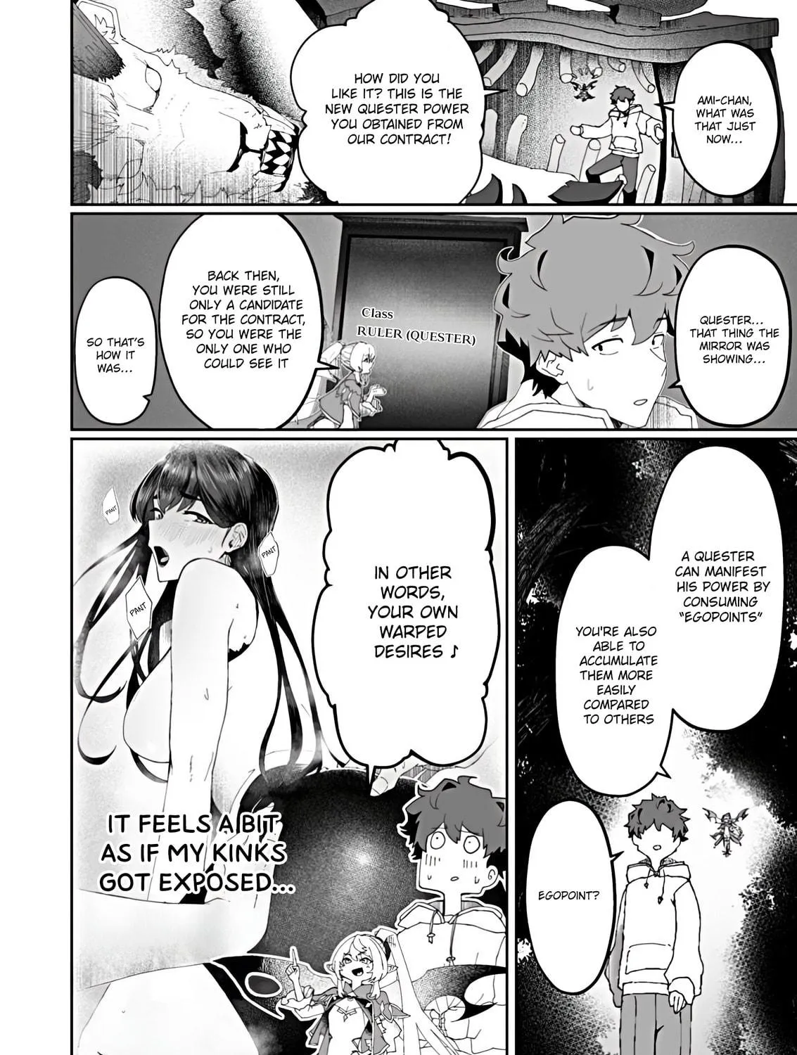 Makutsu no Ou ~Yomei Ikkagetsu no Doutei, Mahou Shoujo Harem o Kizuite Ou e Kunrinsu~ Chapter 1 page 47 - 