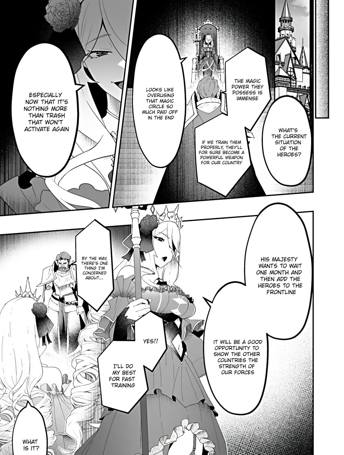 Makutsu no Ou ~Yomei Ikkagetsu no Doutei, Mahou Shoujo Harem o Kizuite Ou e Kunrinsu~ Chapter 1 page 57 - 