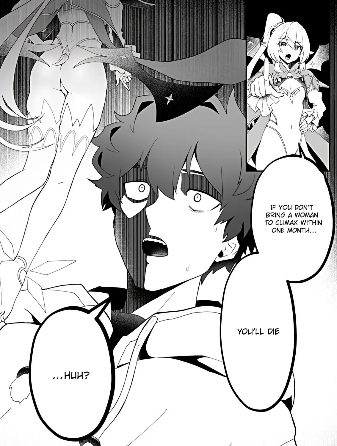Makutsu no Ou ~Yomei Ikkagetsu no Doutei, Mahou Shoujo Harem o Kizuite Ou e Kunrinsu~ Chapter 1 page 63 - 