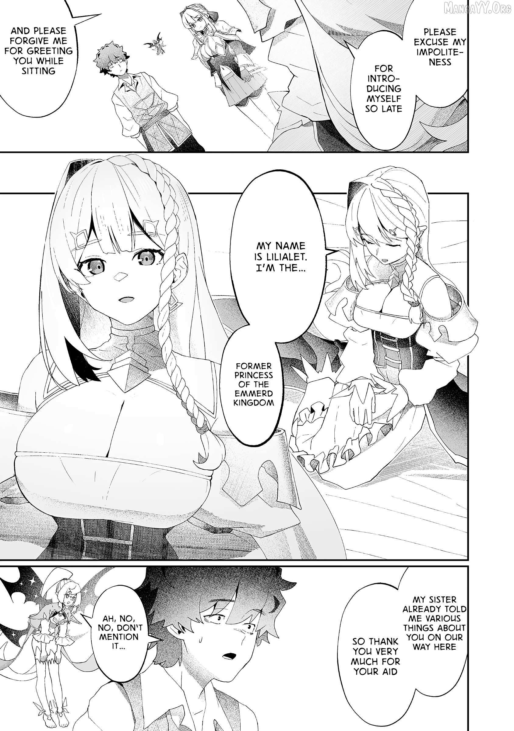Makutsu no Ou ~Yomei Ikkagetsu no Doutei, Mahou Shoujo Harem o Kizuite Ou e Kunrinsu~ Chapter 10 page 13 - 