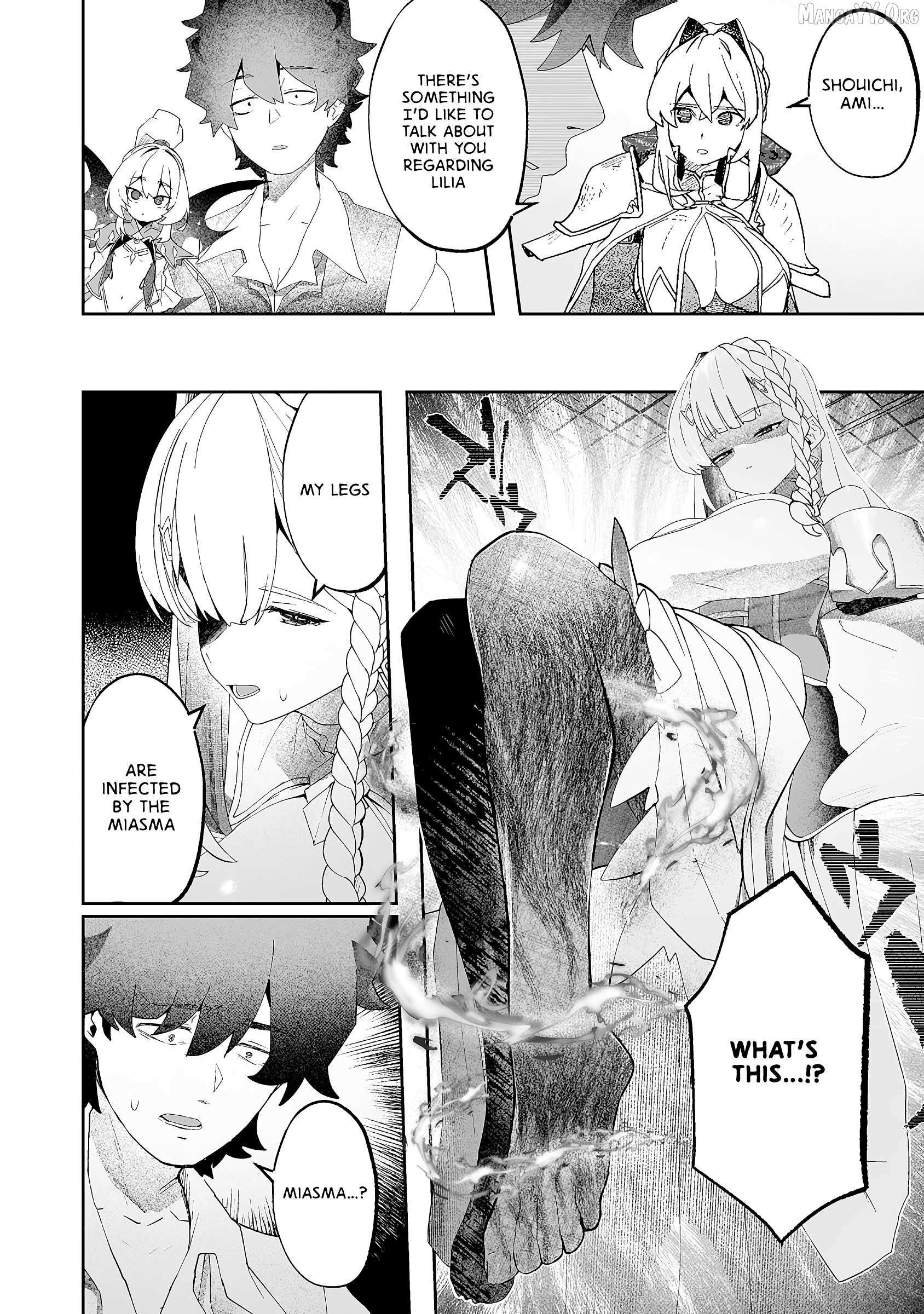 Makutsu no Ou ~Yomei Ikkagetsu no Doutei, Mahou Shoujo Harem o Kizuite Ou e Kunrinsu~ Chapter 10 page 14 - 