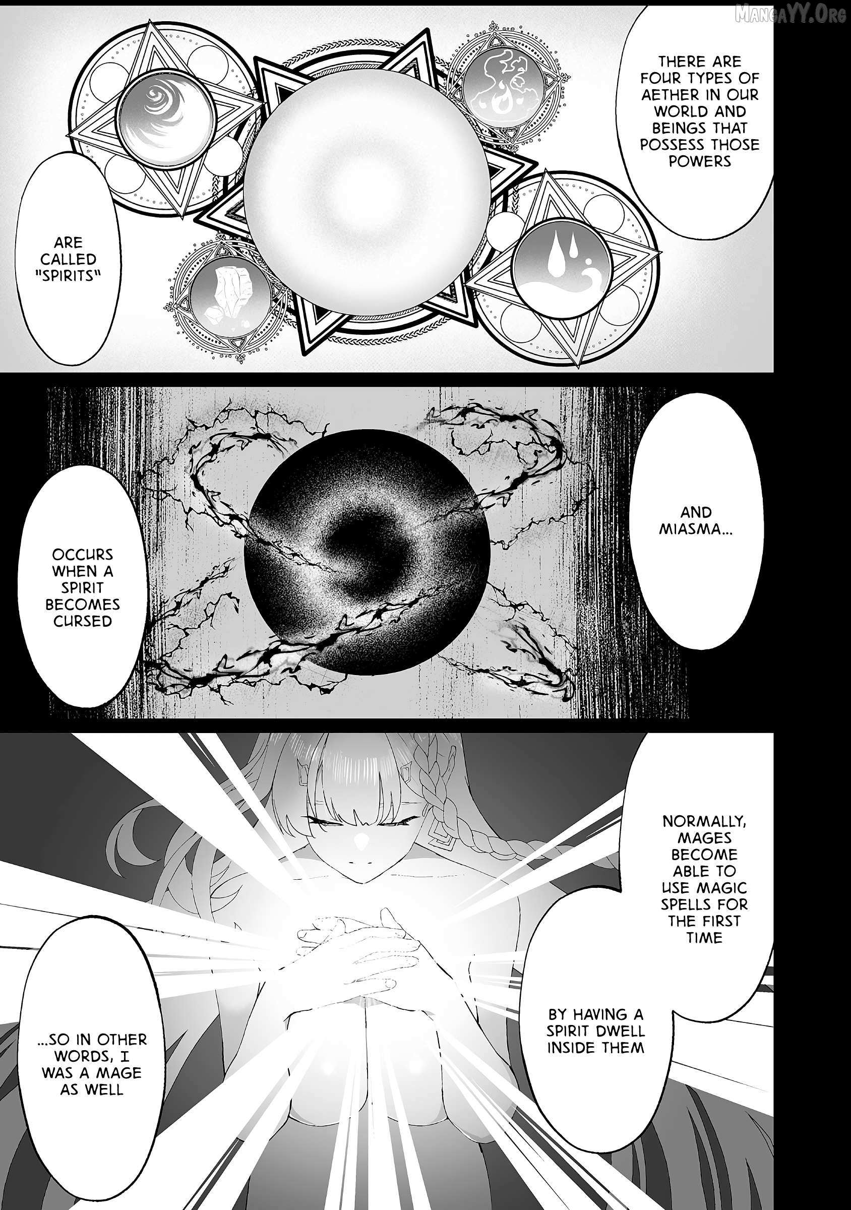 Makutsu no Ou ~Yomei Ikkagetsu no Doutei, Mahou Shoujo Harem o Kizuite Ou e Kunrinsu~ Chapter 10 page 15 - 