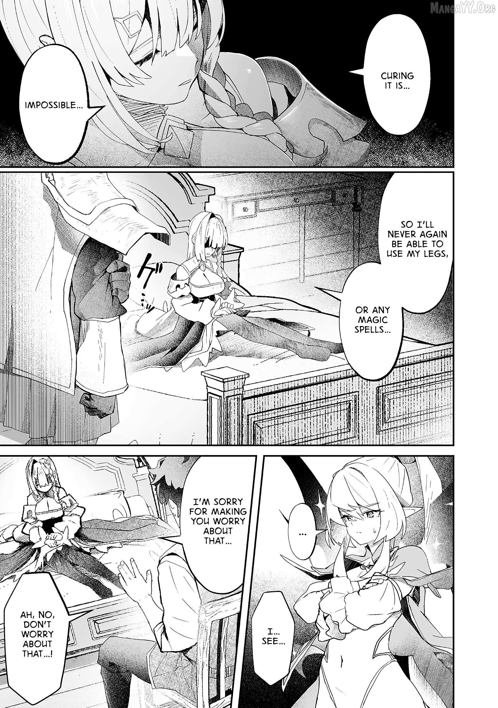 Makutsu no Ou ~Yomei Ikkagetsu no Doutei, Mahou Shoujo Harem o Kizuite Ou e Kunrinsu~ Chapter 10 page 17 - 
