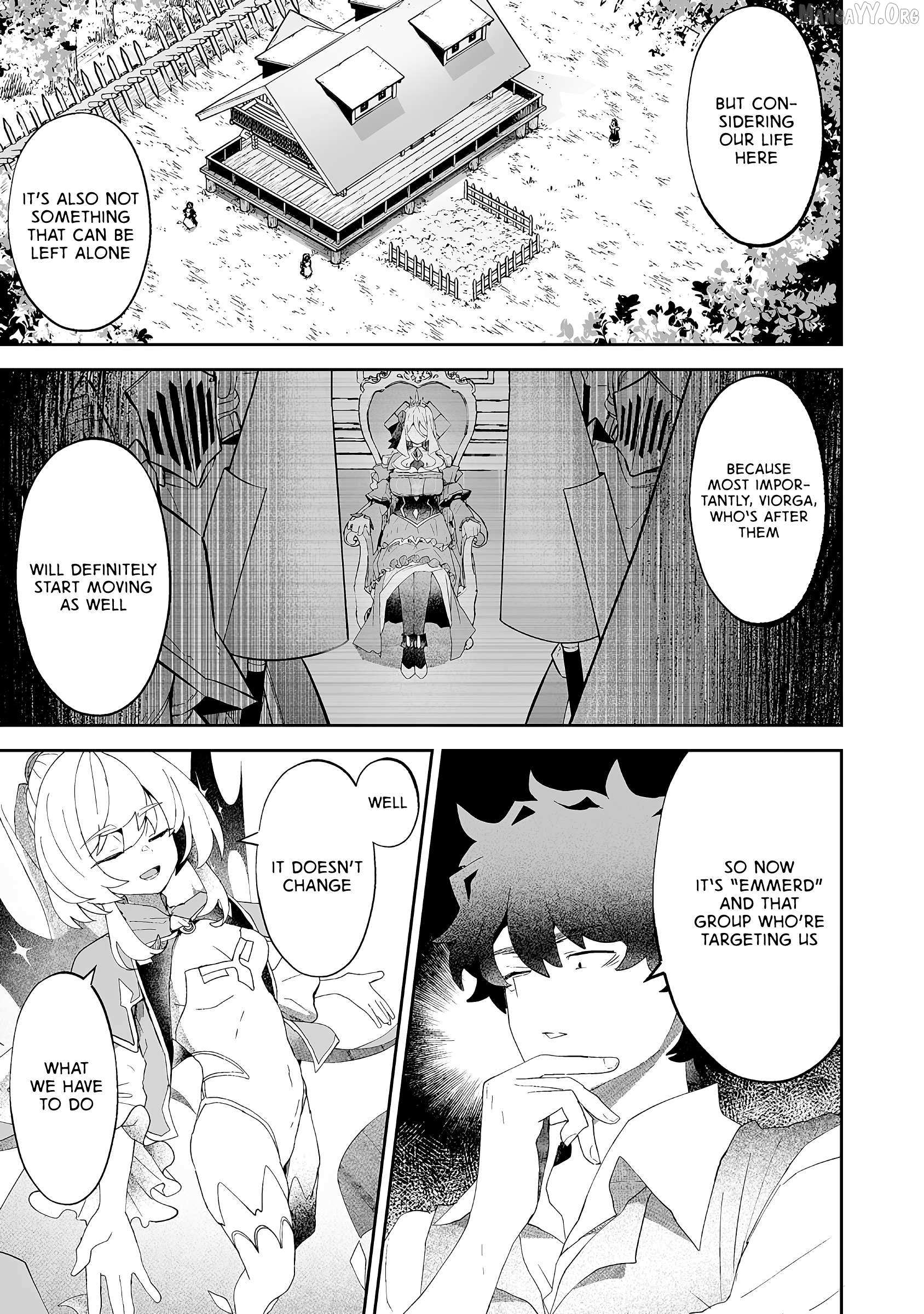 Makutsu no Ou ~Yomei Ikkagetsu no Doutei, Mahou Shoujo Harem o Kizuite Ou e Kunrinsu~ Chapter 10 page 25 - 
