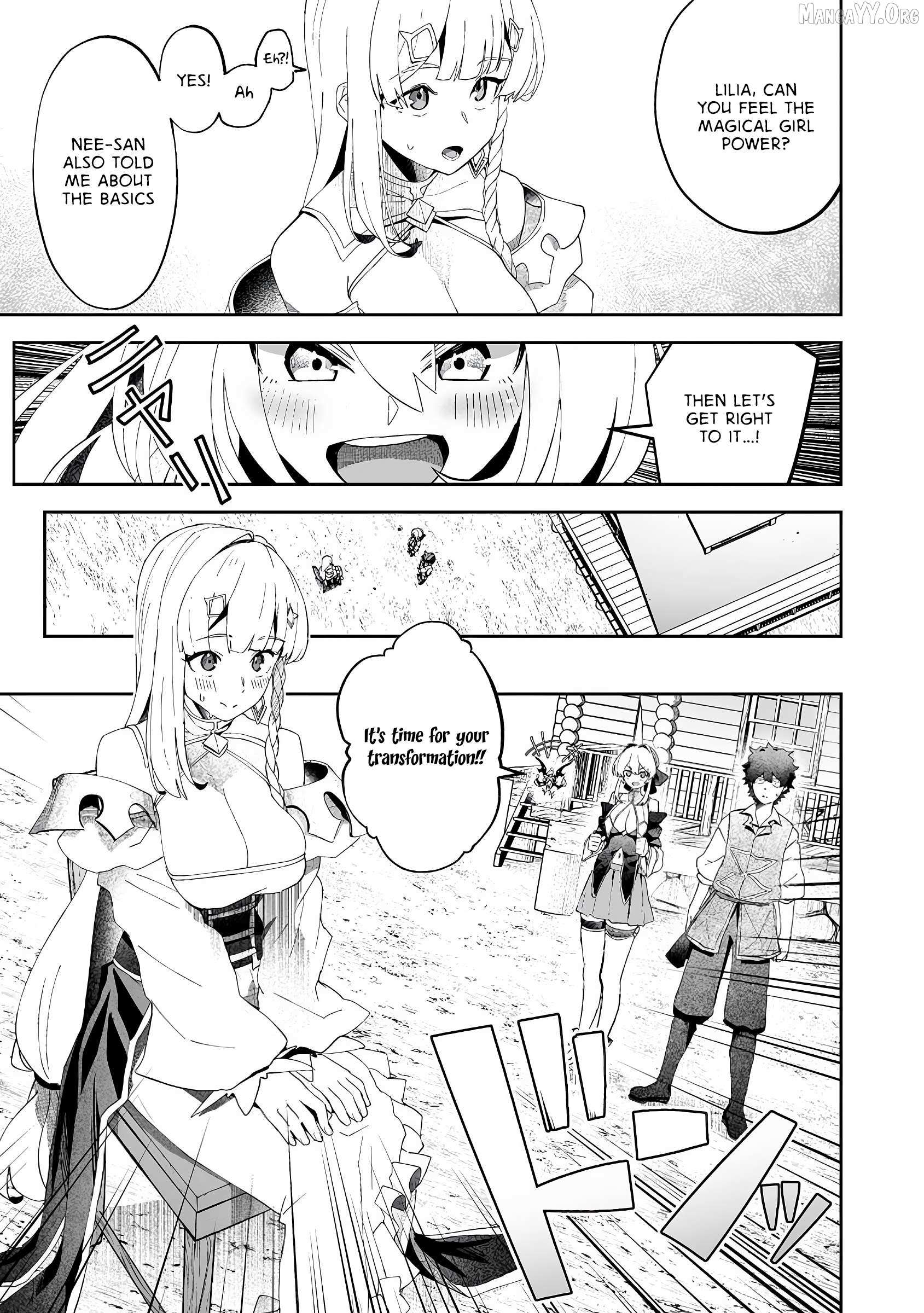 Makutsu no Ou ~Yomei Ikkagetsu no Doutei, Mahou Shoujo Harem o Kizuite Ou e Kunrinsu~ Chapter 11 page 34 - 