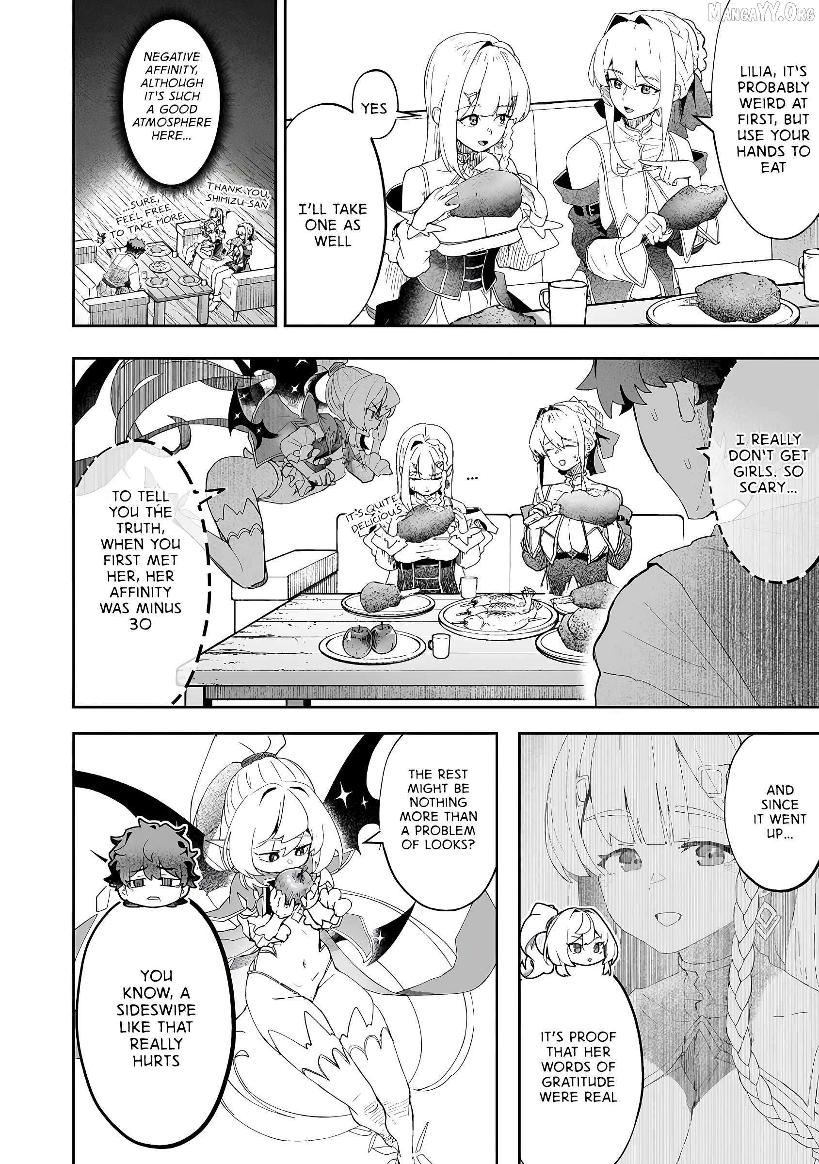 Makutsu no Ou ~Yomei Ikkagetsu no Doutei, Mahou Shoujo Harem o Kizuite Ou e Kunrinsu~ Chapter 11 page 5 - 