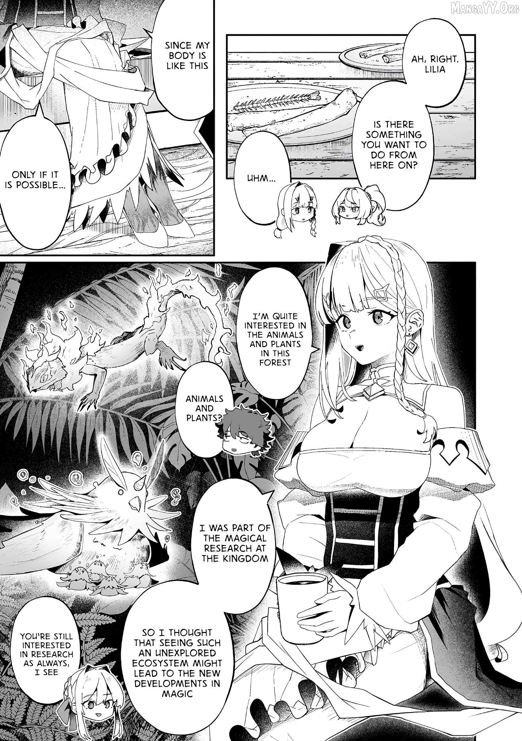 Makutsu no Ou ~Yomei Ikkagetsu no Doutei, Mahou Shoujo Harem o Kizuite Ou e Kunrinsu~ Chapter 11 page 10 - 