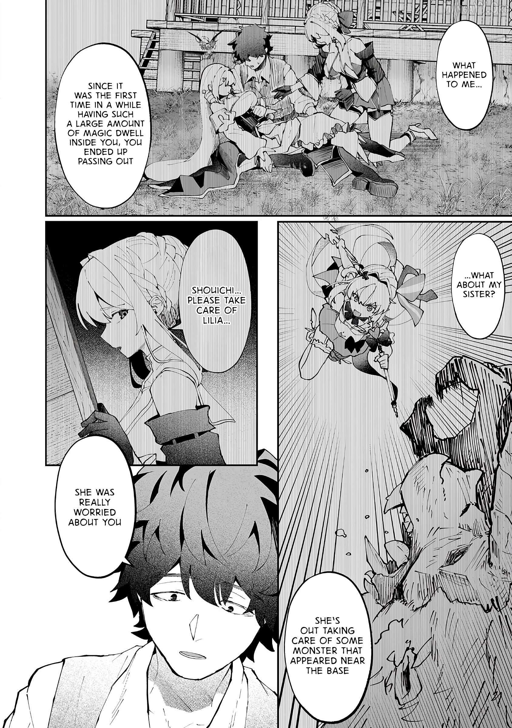 Makutsu no Ou ~Yomei Ikkagetsu no Doutei, Mahou Shoujo Harem o Kizuite Ou e Kunrinsu~ Chapter 12 page 11 - 
