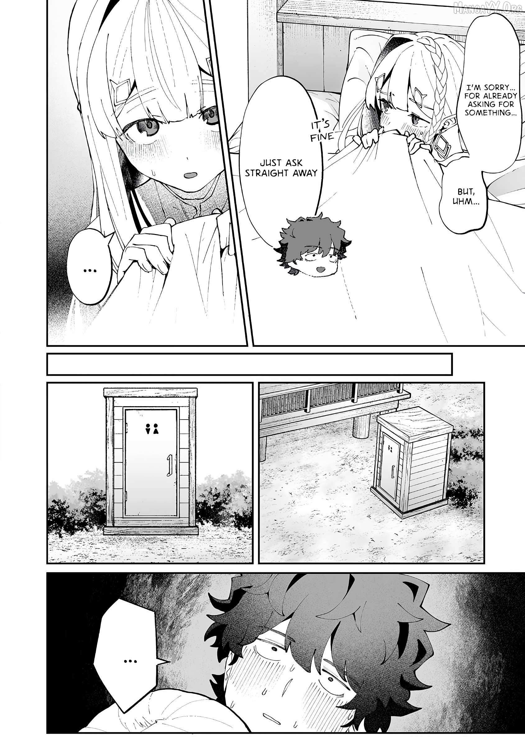 Makutsu no Ou ~Yomei Ikkagetsu no Doutei, Mahou Shoujo Harem o Kizuite Ou e Kunrinsu~ Chapter 12 page 13 - 