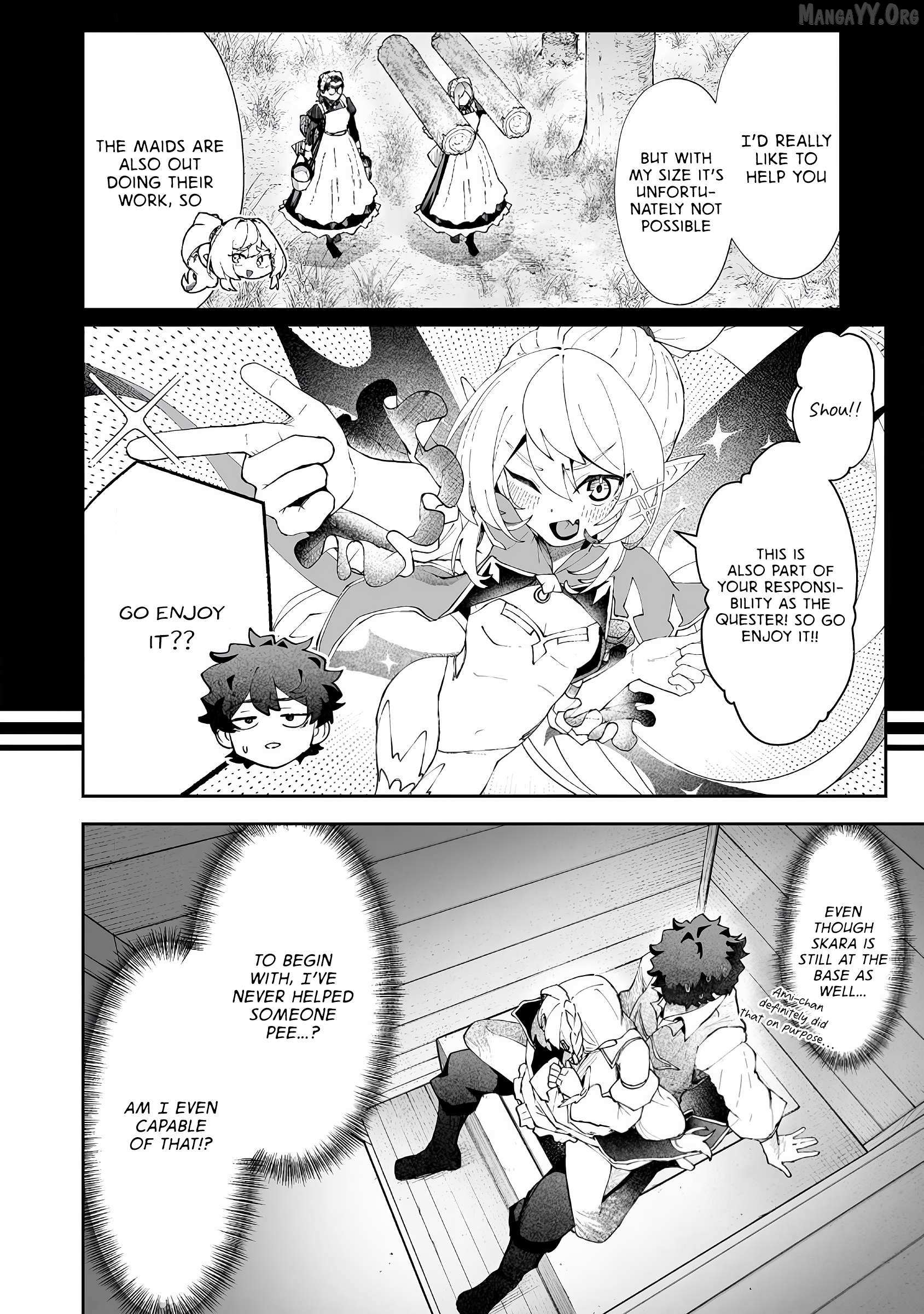 Makutsu no Ou ~Yomei Ikkagetsu no Doutei, Mahou Shoujo Harem o Kizuite Ou e Kunrinsu~ Chapter 12 page 15 - 