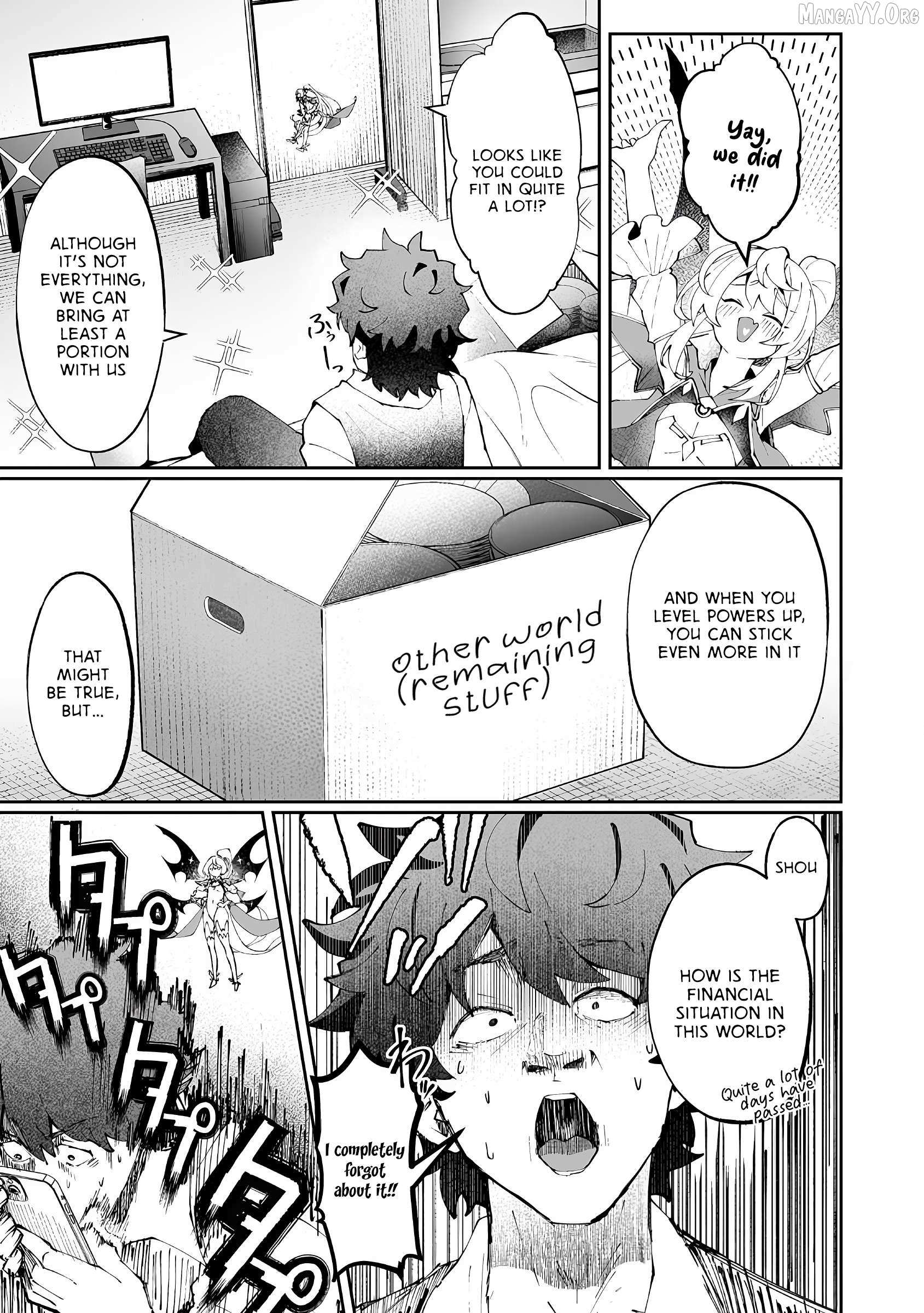 Makutsu no Ou ~Yomei Ikkagetsu no Doutei, Mahou Shoujo Harem o Kizuite Ou e Kunrinsu~ Chapter 12 page 28 - 