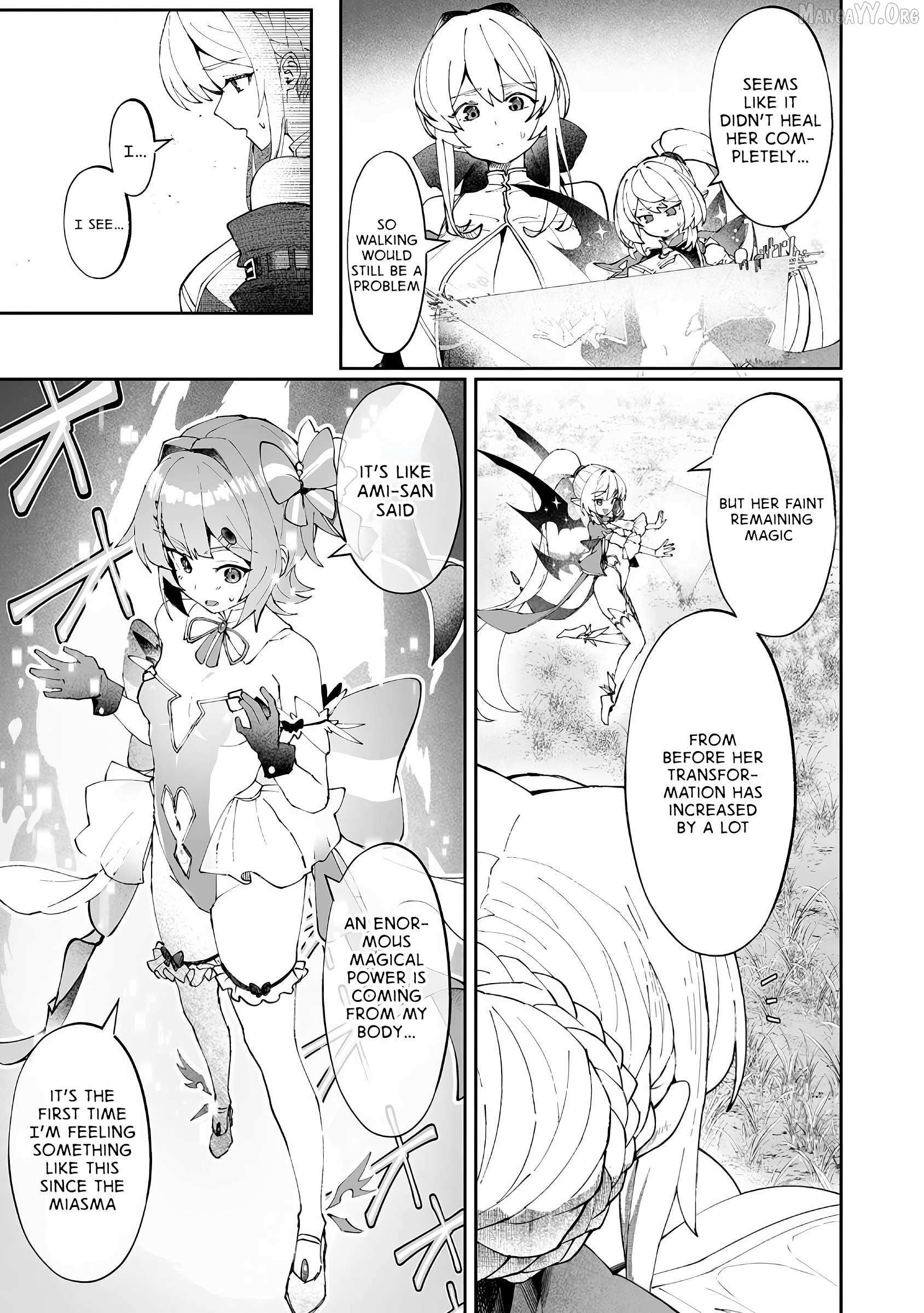 Makutsu no Ou ~Yomei Ikkagetsu no Doutei, Mahou Shoujo Harem o Kizuite Ou e Kunrinsu~ Chapter 12 page 4 - 
