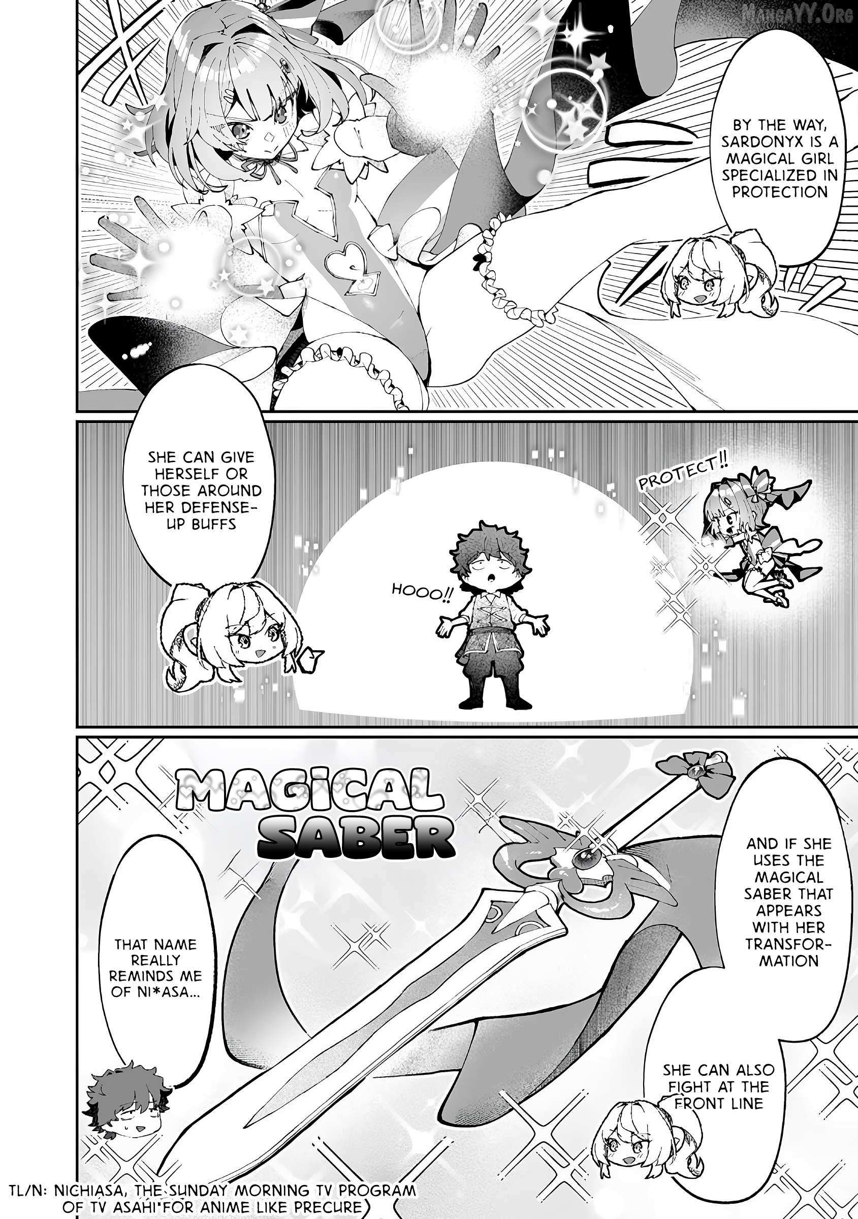 Makutsu no Ou ~Yomei Ikkagetsu no Doutei, Mahou Shoujo Harem o Kizuite Ou e Kunrinsu~ Chapter 12 page 5 - 