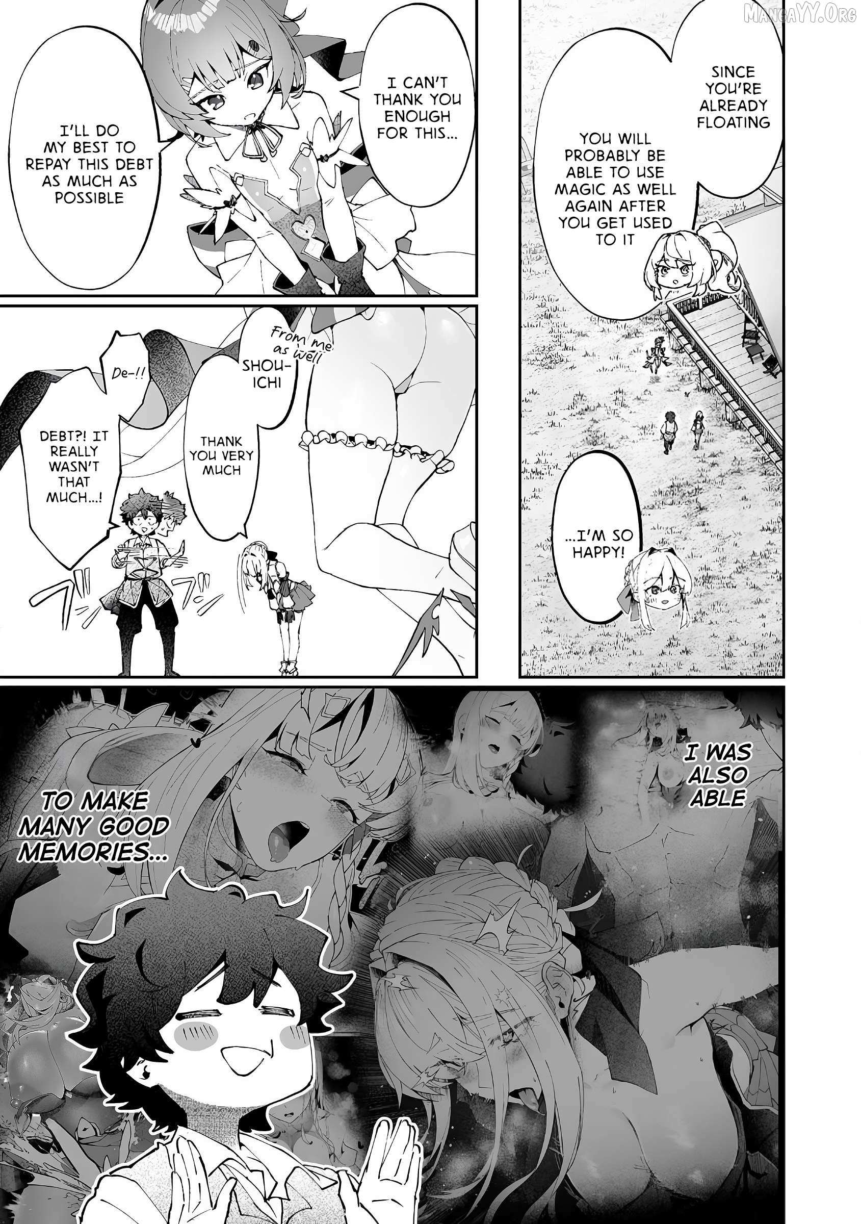 Makutsu no Ou ~Yomei Ikkagetsu no Doutei, Mahou Shoujo Harem o Kizuite Ou e Kunrinsu~ Chapter 12 page 6 - 