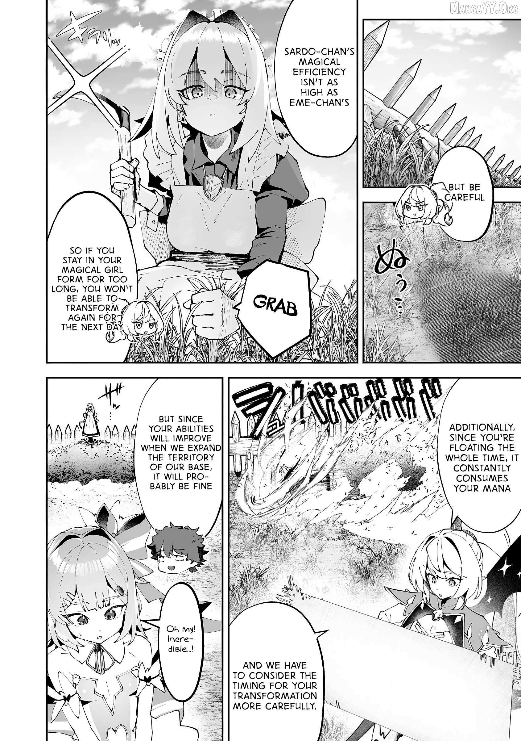 Makutsu no Ou ~Yomei Ikkagetsu no Doutei, Mahou Shoujo Harem o Kizuite Ou e Kunrinsu~ Chapter 12 page 7 - 