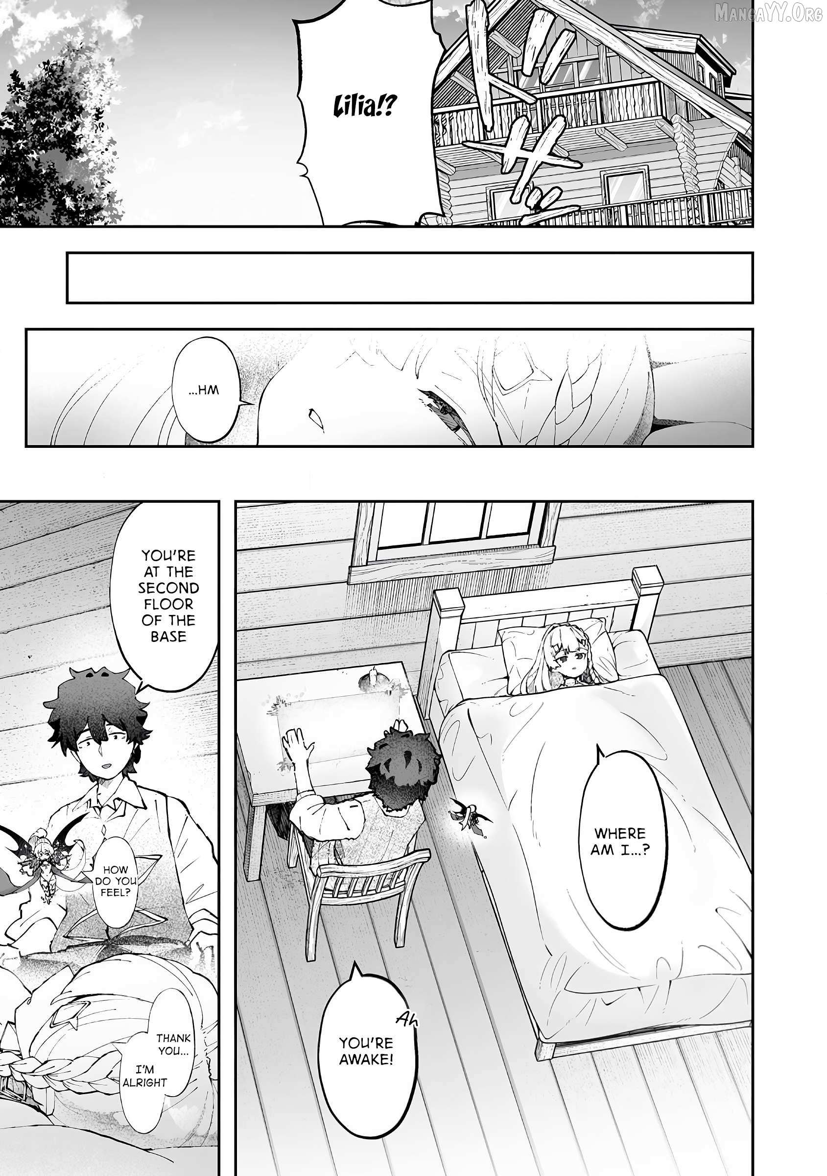 Makutsu no Ou ~Yomei Ikkagetsu no Doutei, Mahou Shoujo Harem o Kizuite Ou e Kunrinsu~ Chapter 12 page 10 - 