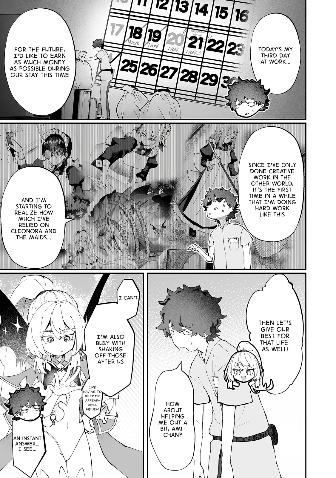 Makutsu no Ou ~Yomei Ikkagetsu no Doutei, Mahou Shoujo Harem o Kizuite Ou e Kunrinsu~ Chapter 13 page 3 - 